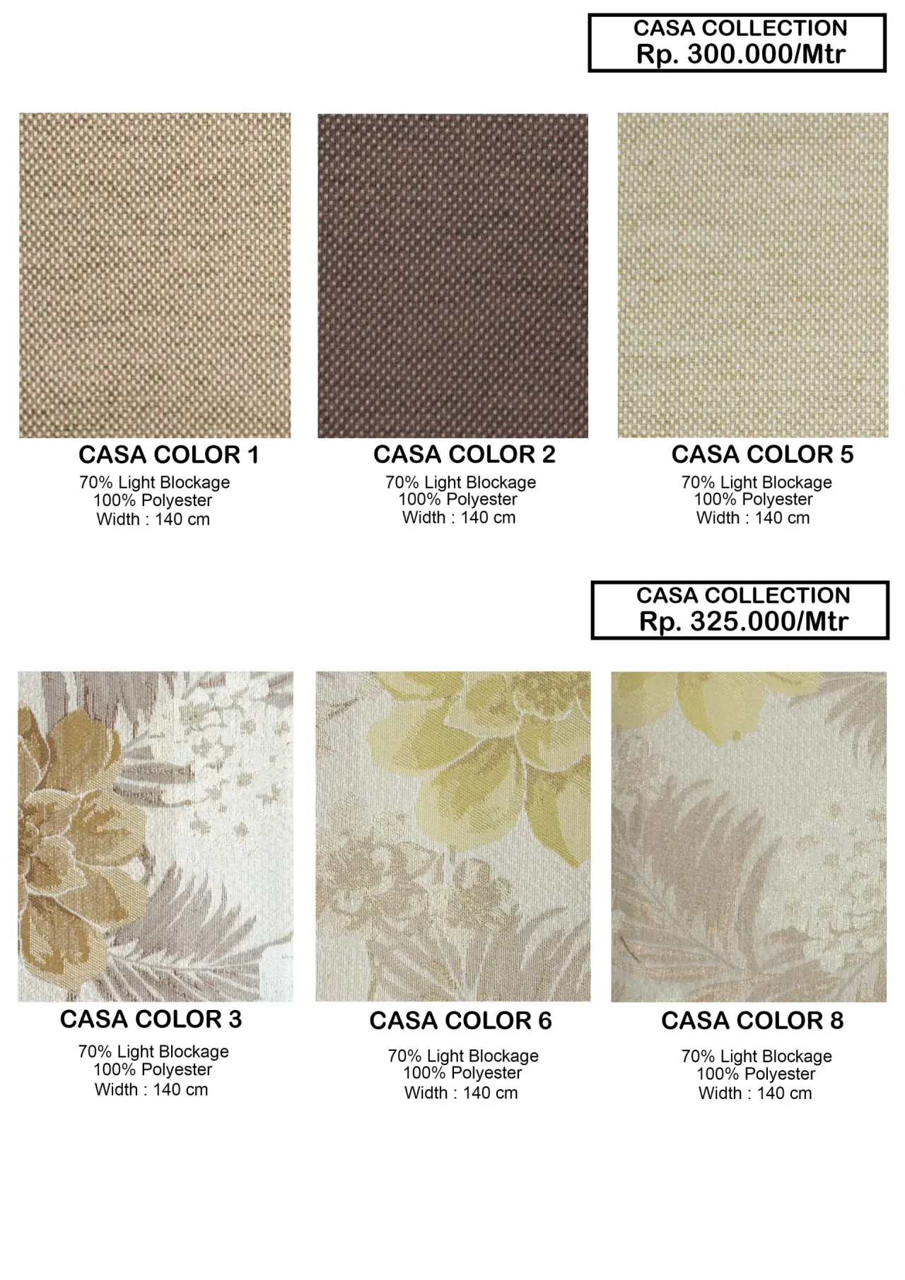 Casa Collection Fancy Gorden