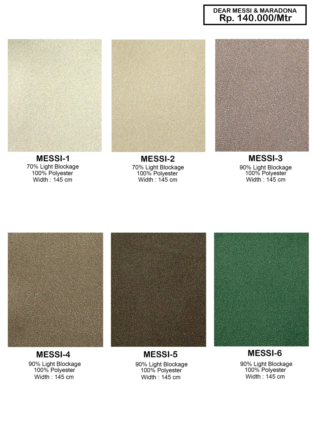 Dear Messi & Maradona Sofa Fabric