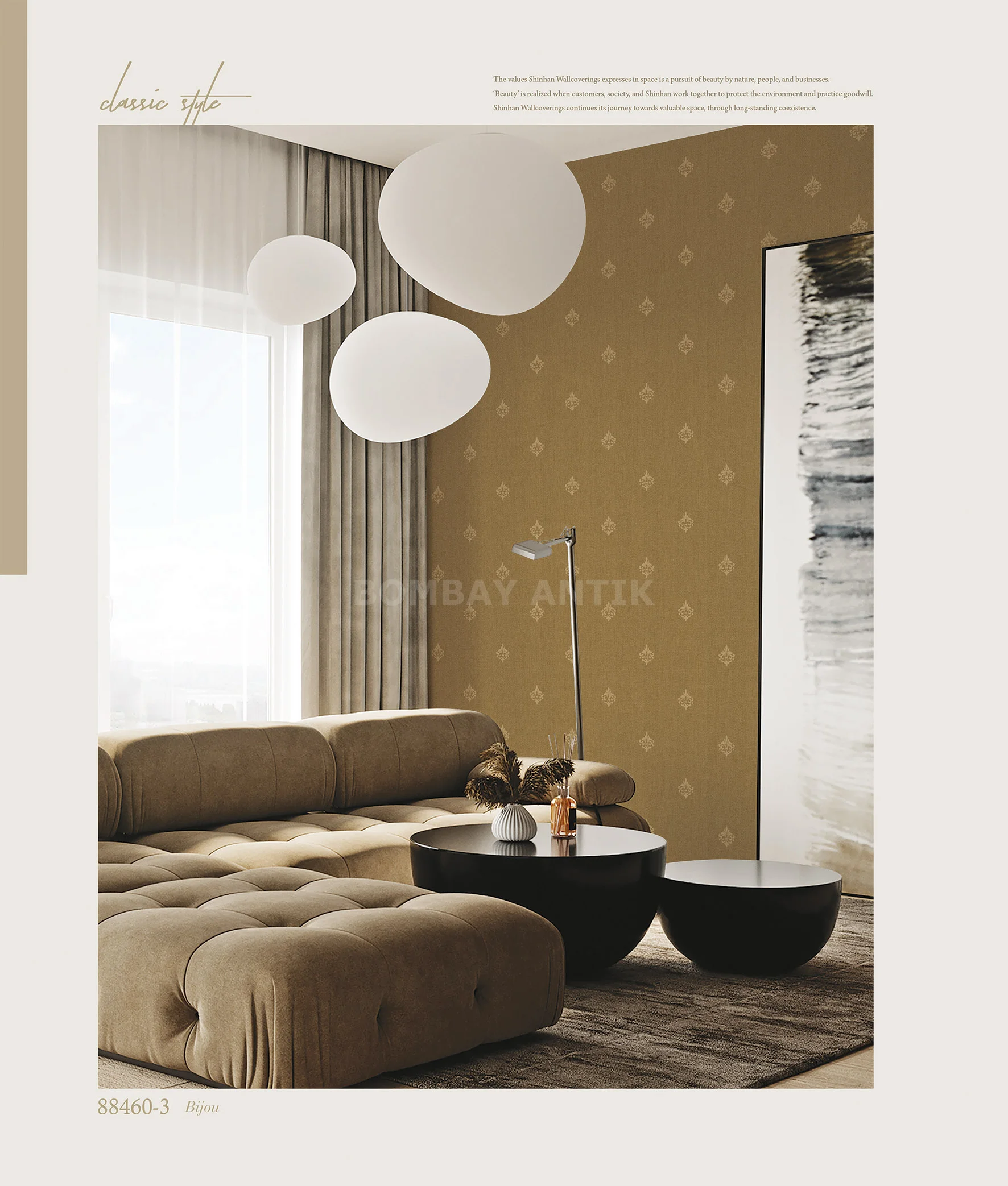 Palette Motif Korean Wallpaper