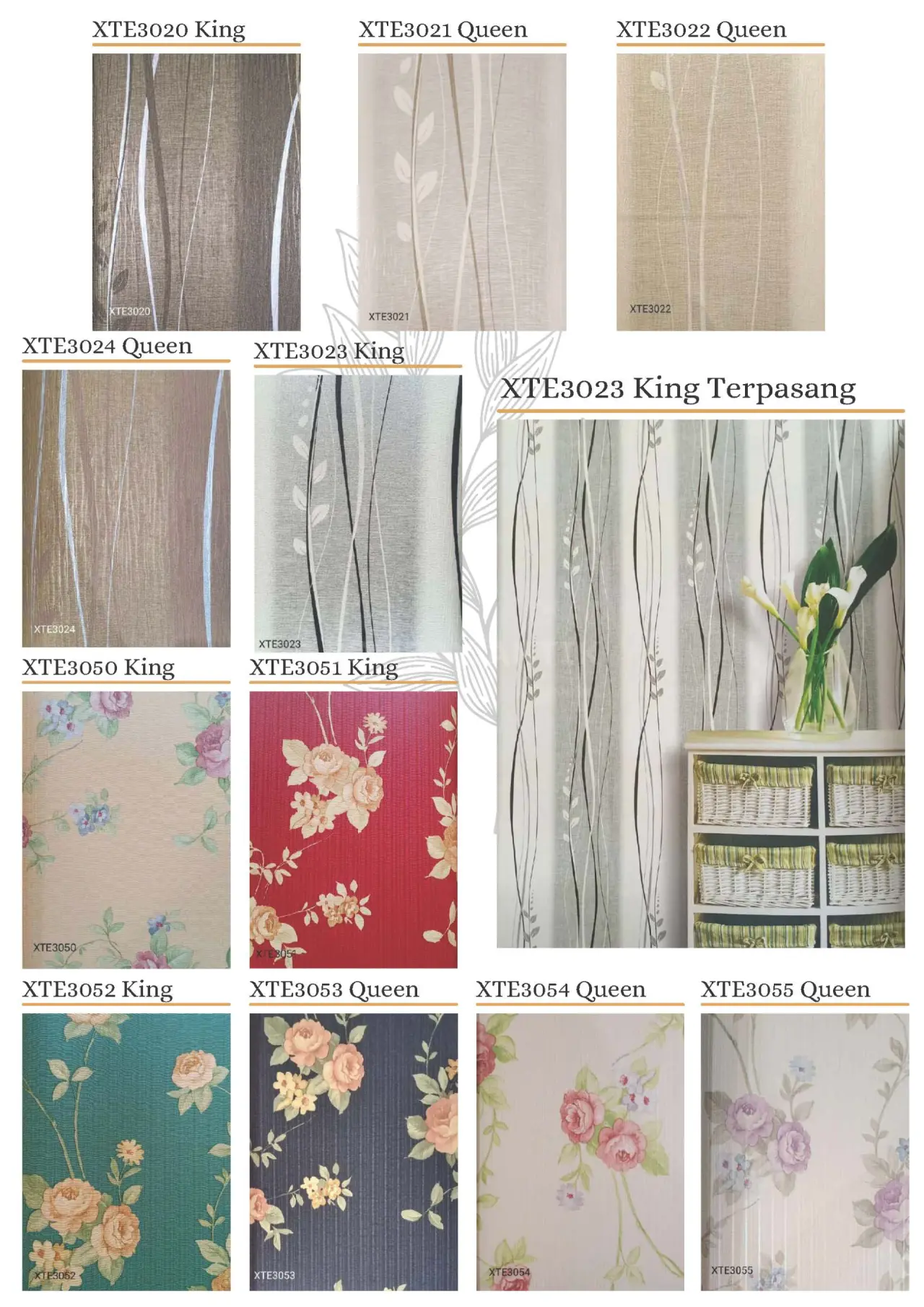 King & Queen Motif Wallpaper