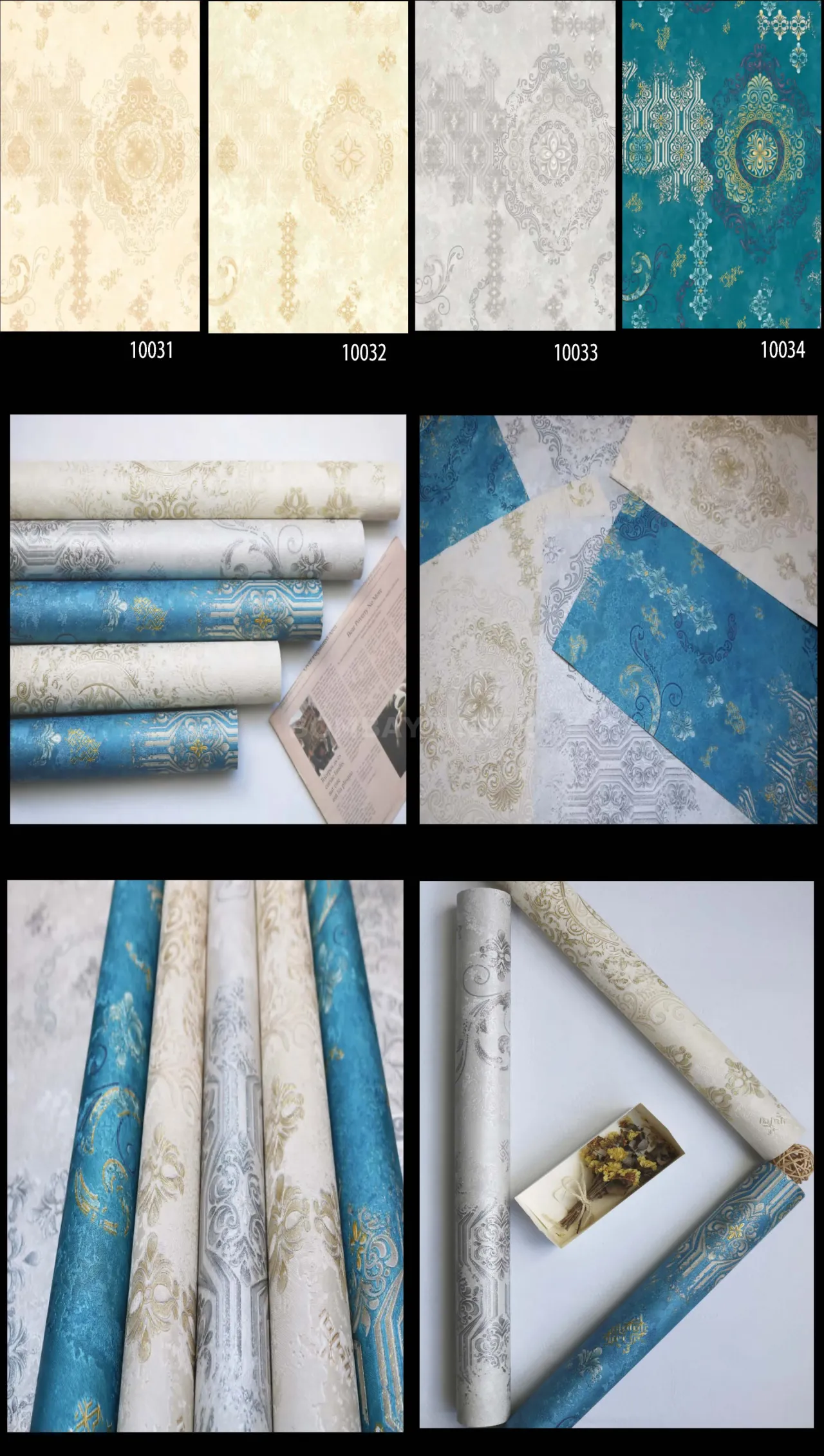 Alian Motif Wallpaper