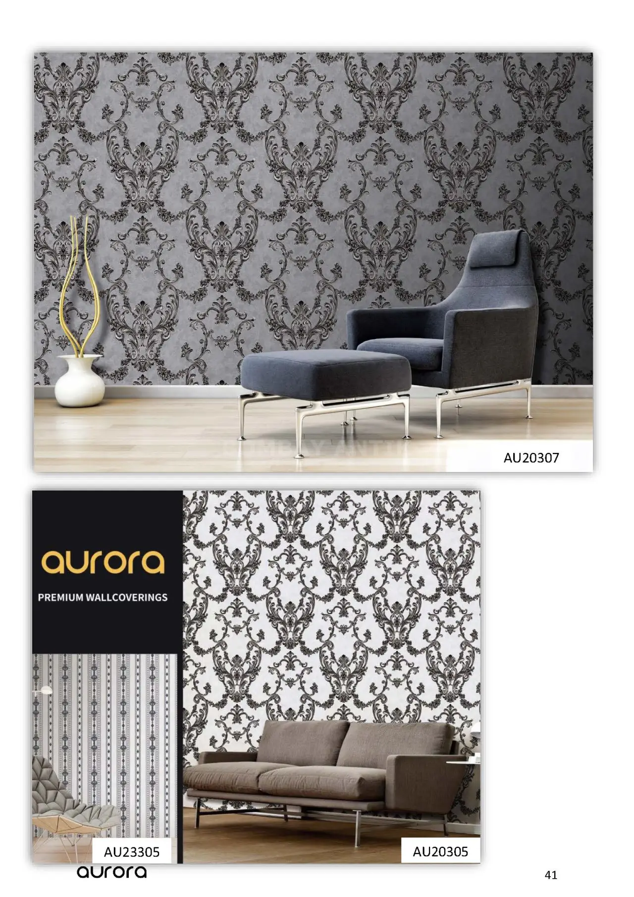 Aurora Motif Wallpaper
