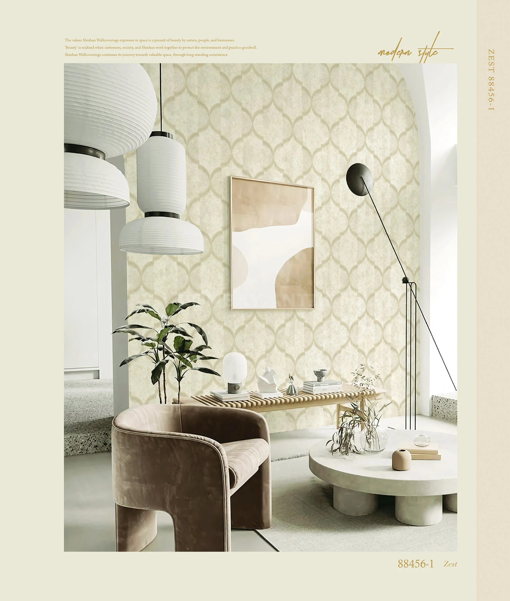 Palette Motif Korean Wallpaper