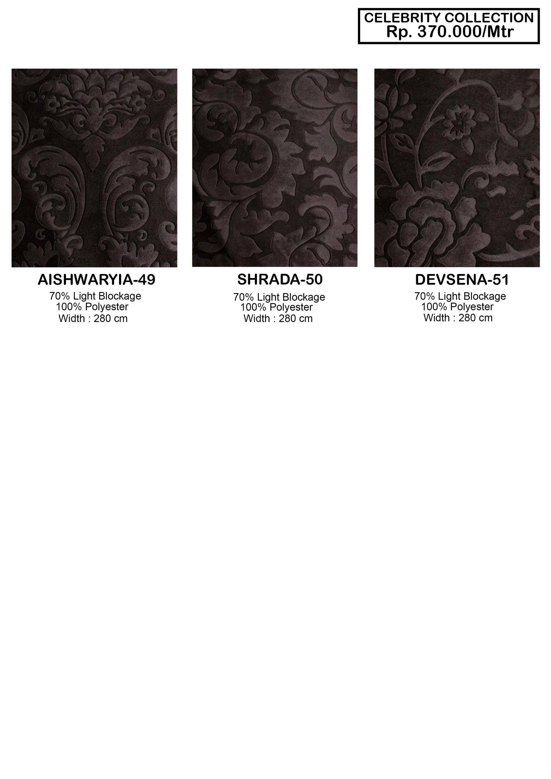Celebrity Collection Velvet Gorden