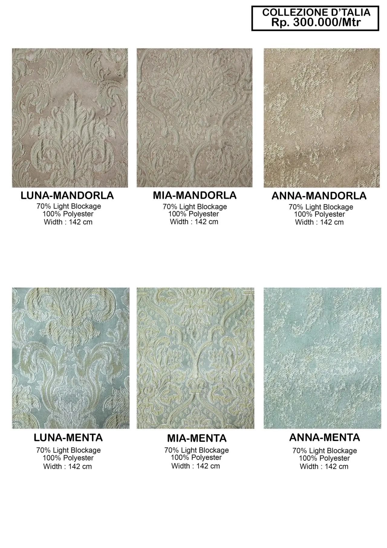 Collezione D'Talia Fancy Gorden