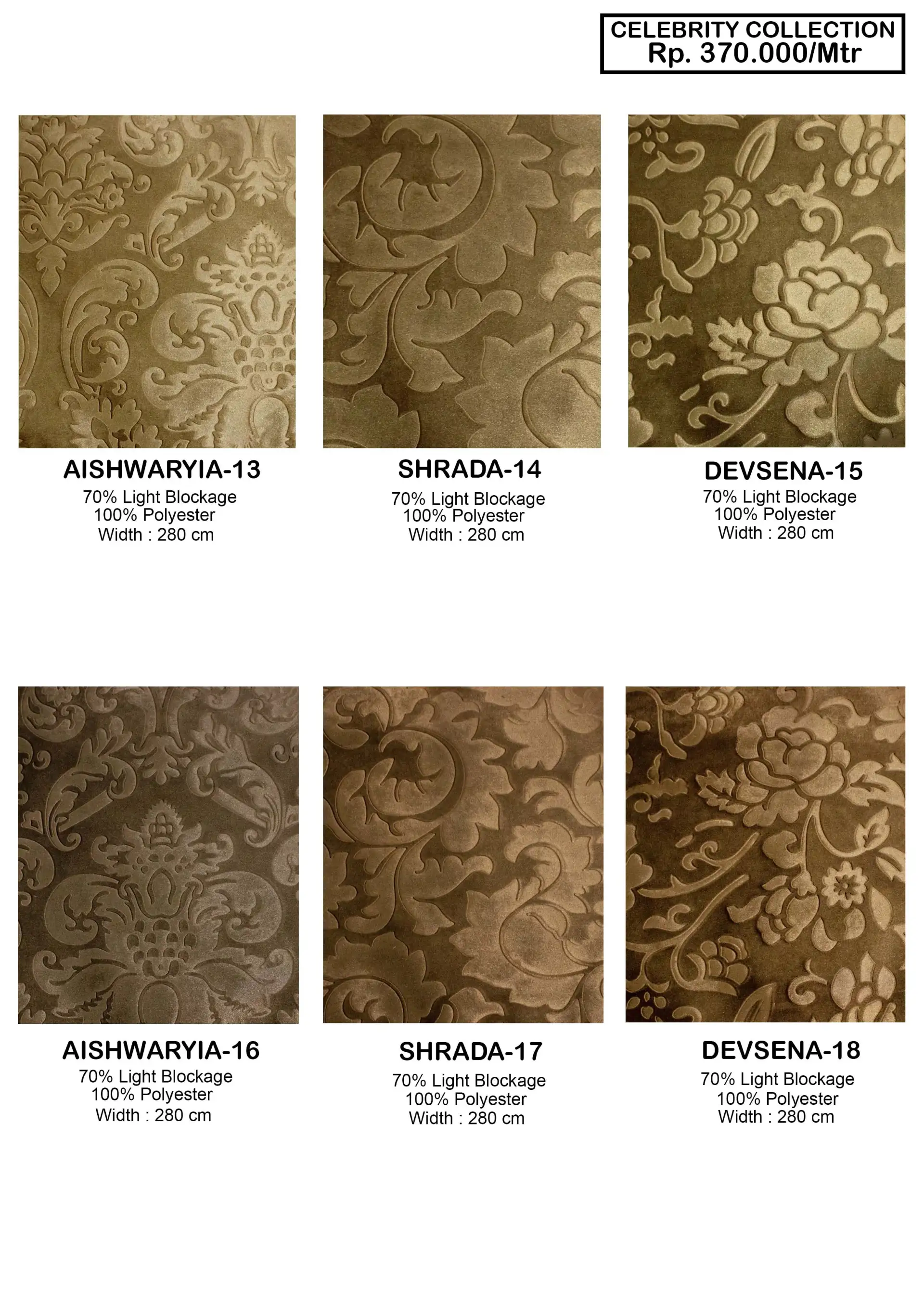 Celebrity Collection Velvet Gorden