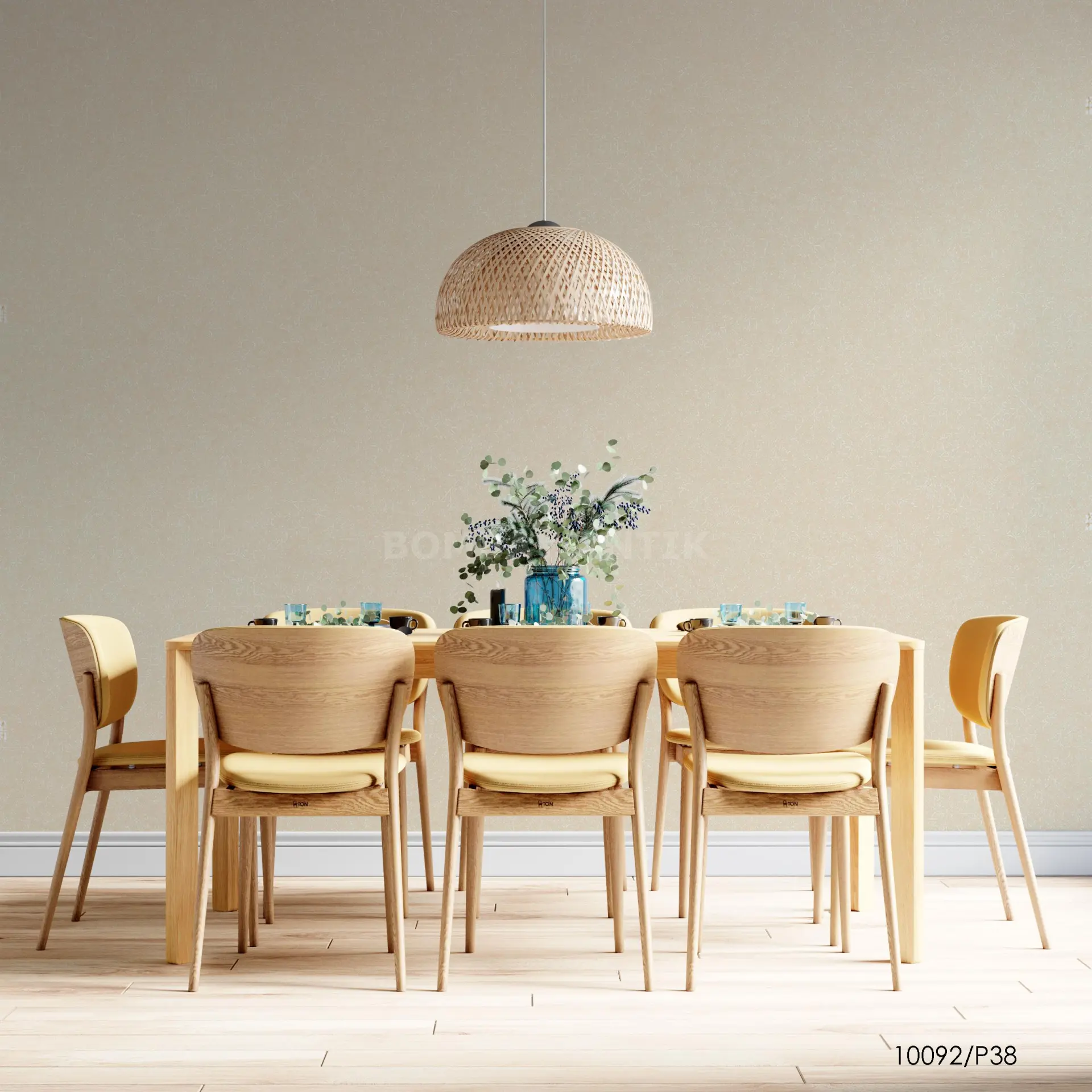 Alian Motif Wallpaper