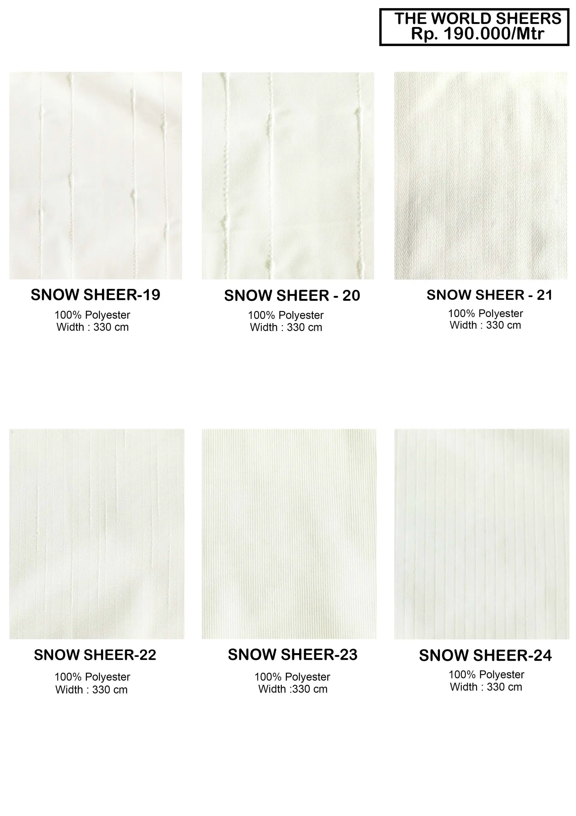 The World Sheer by Belle Vitrase