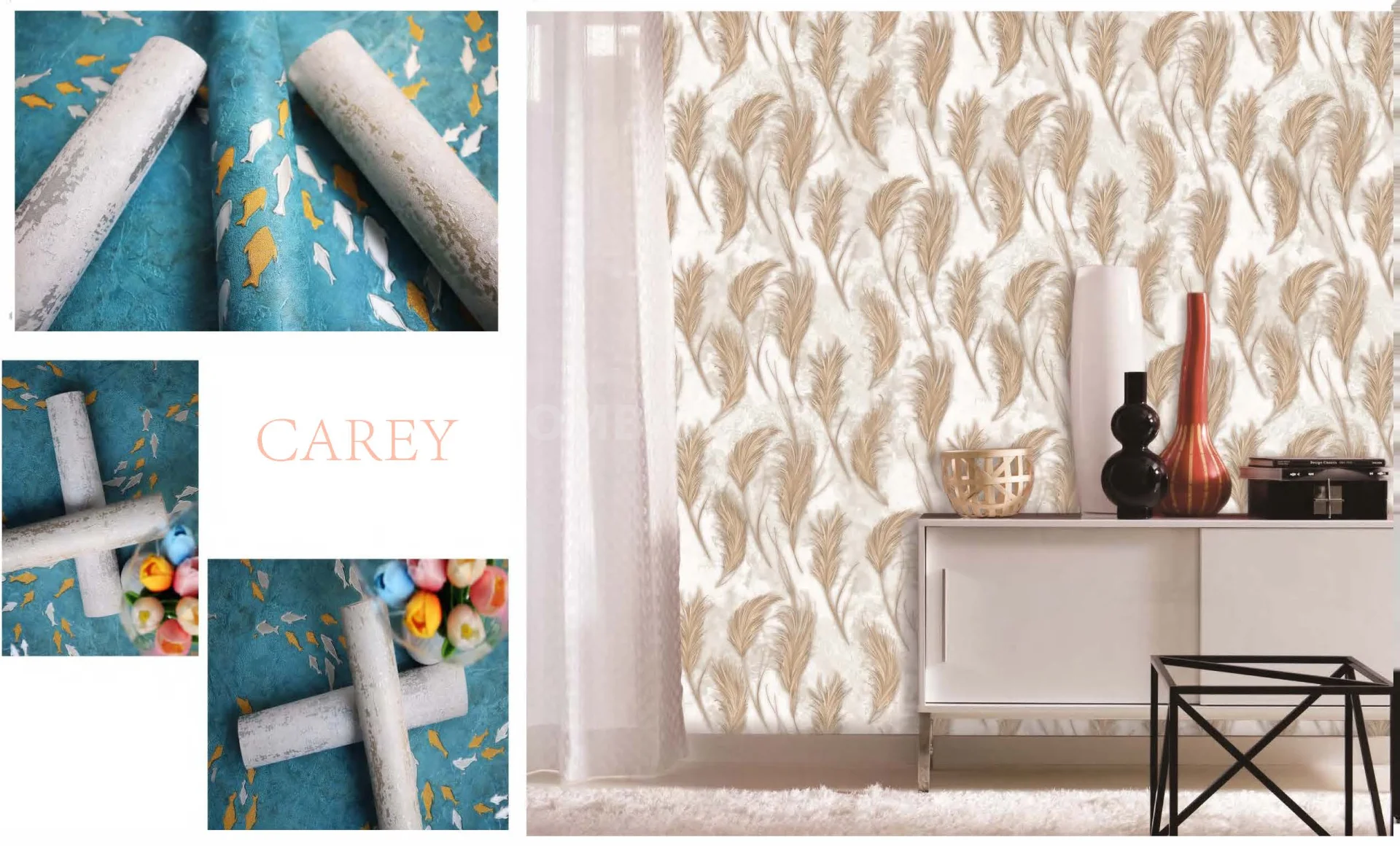 Carey Plain Wallpaper
