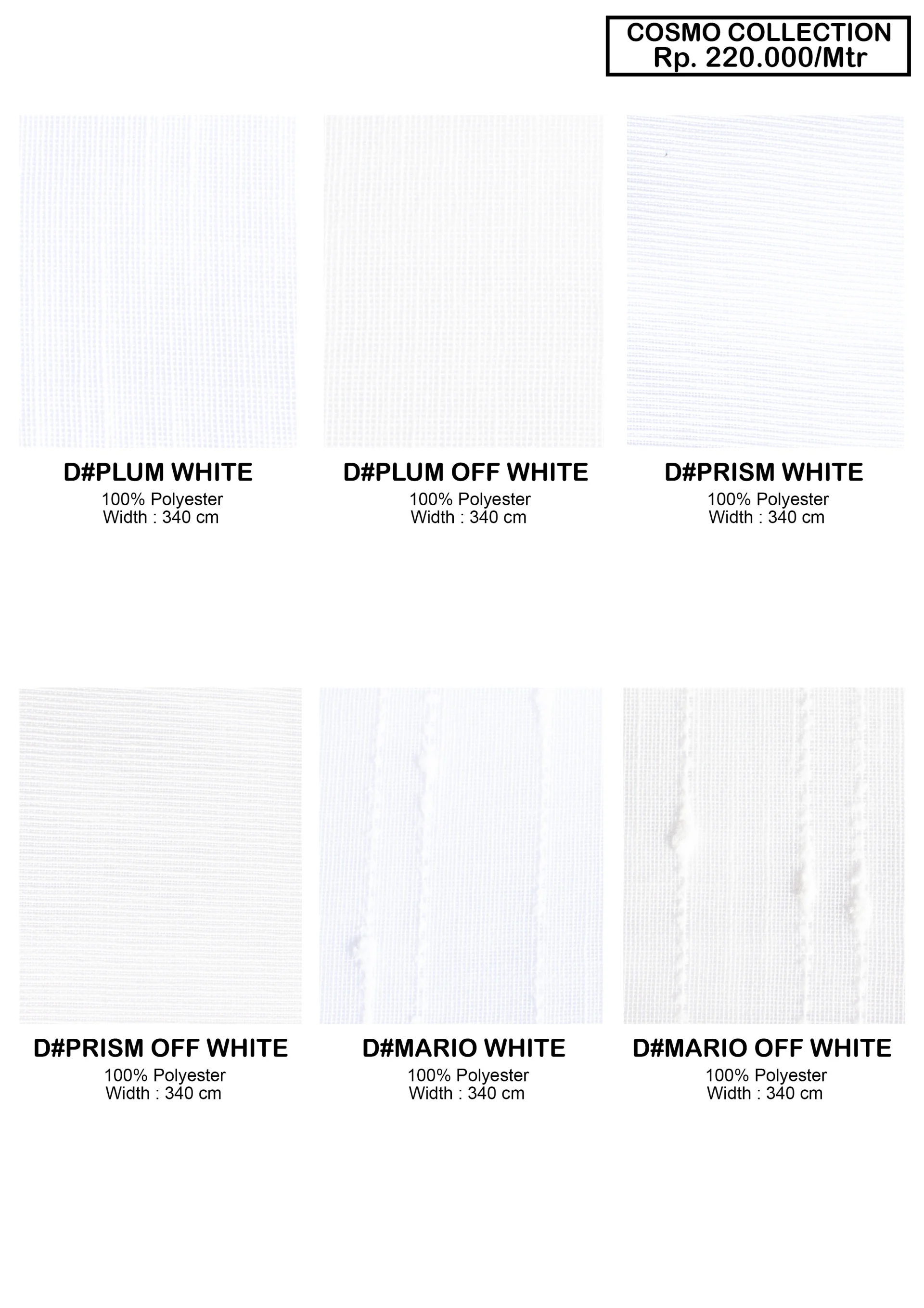 Cosmo Collection Dimout Gorden