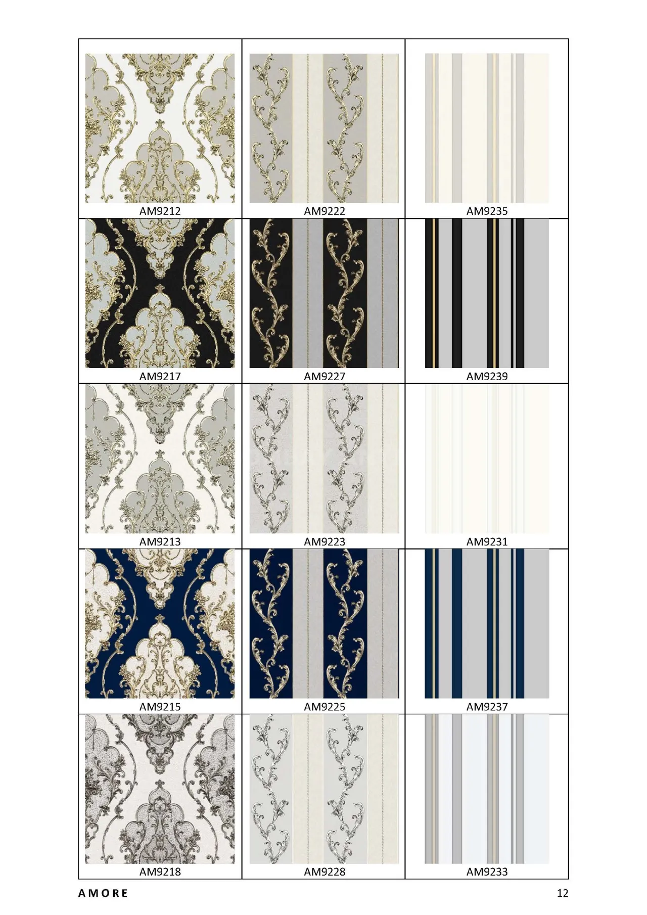 Amore Motif Wallpaper