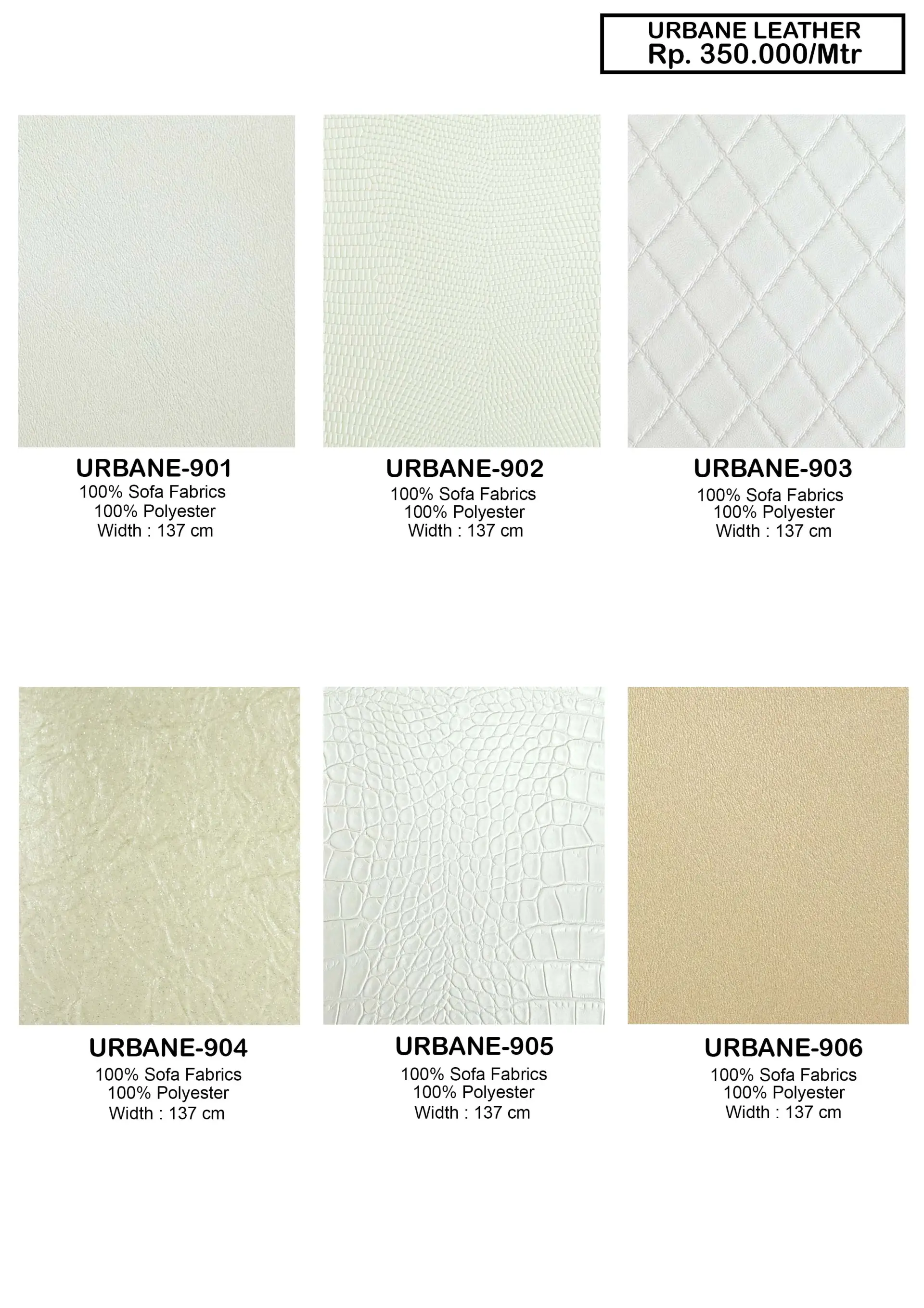 Urbane Leather Sofa Fabric