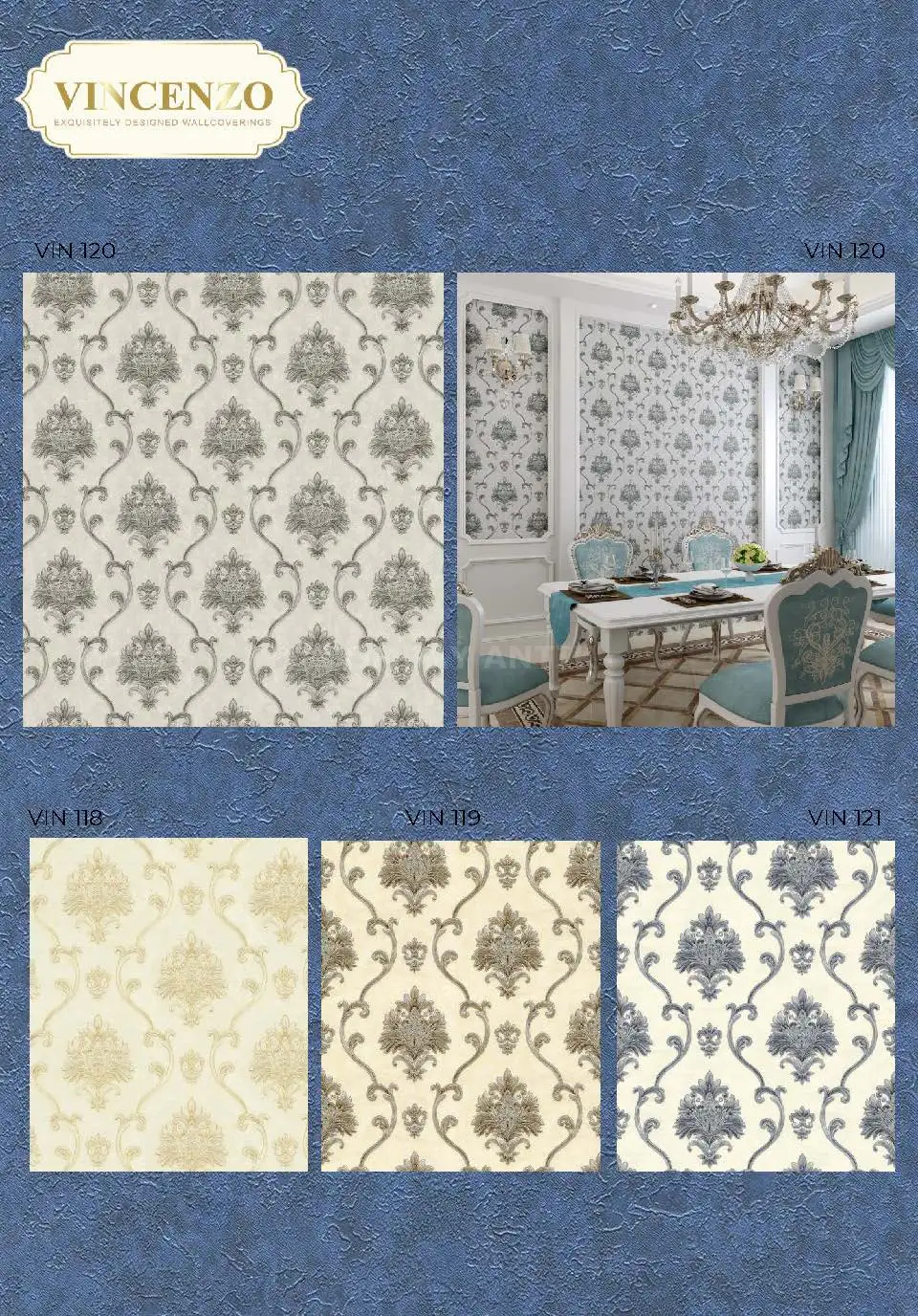 VIncenzo Motif Wallpaper