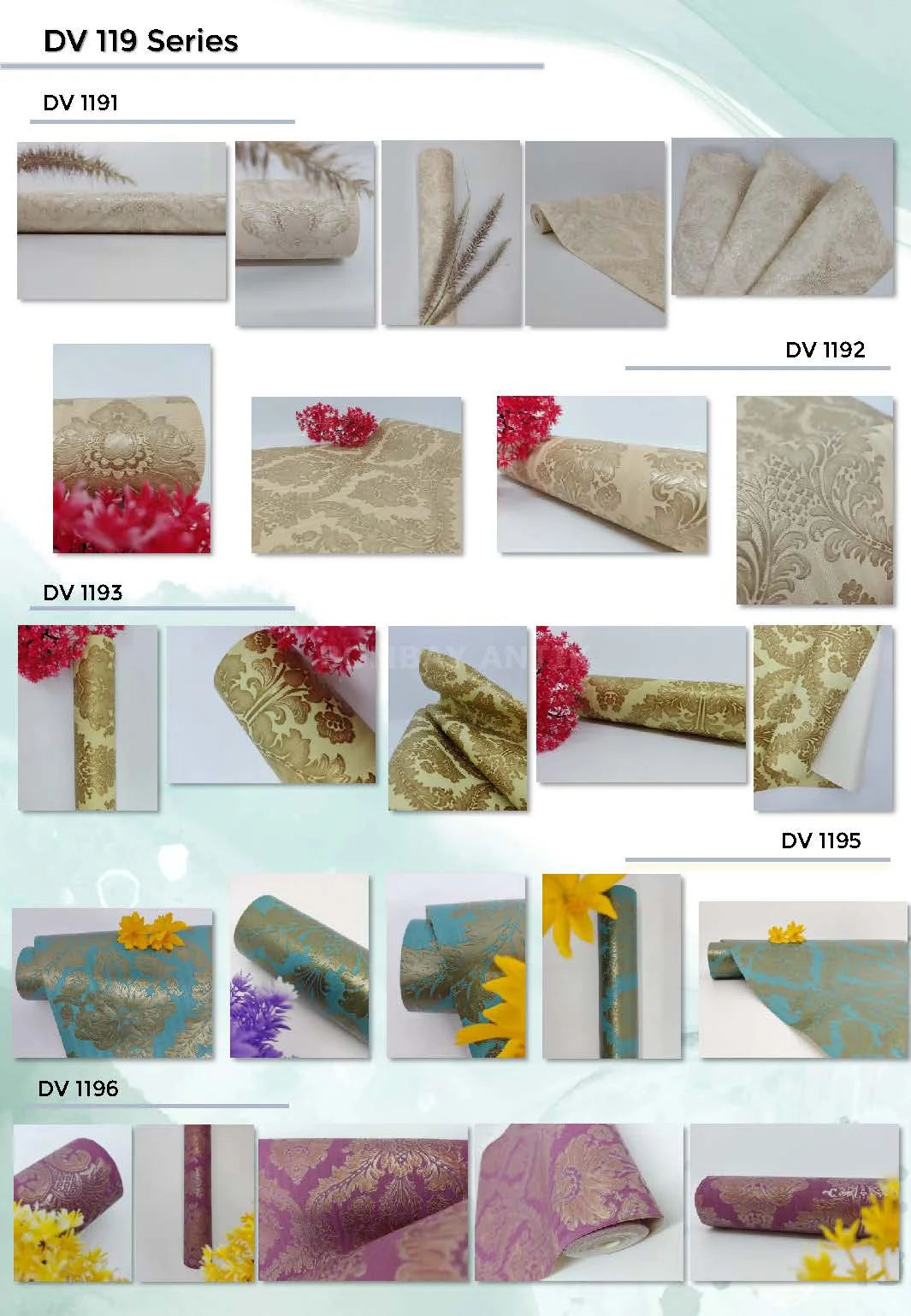 Diva Motif Wallpaper