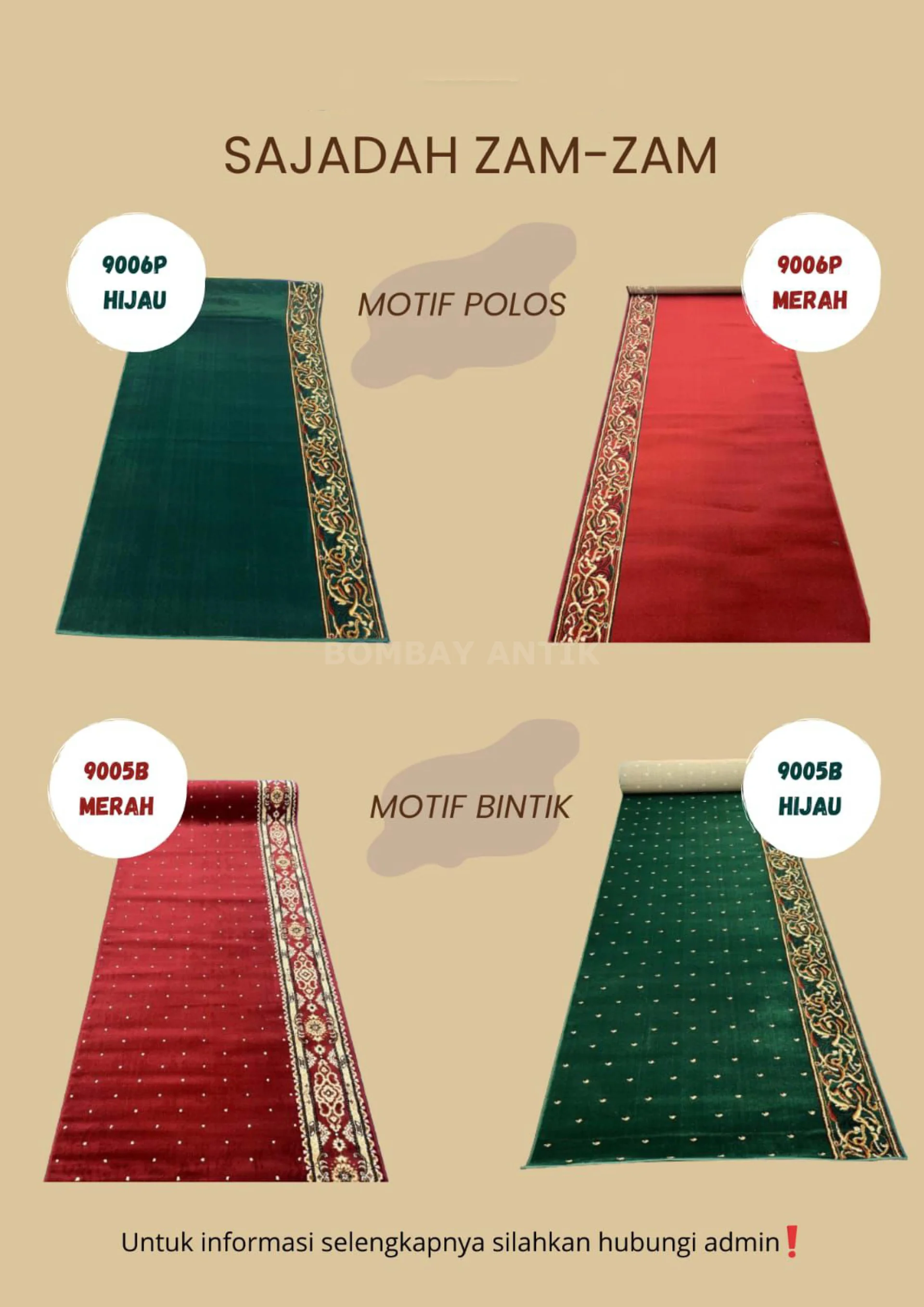 Karpet Sajadah Zam-Zam
