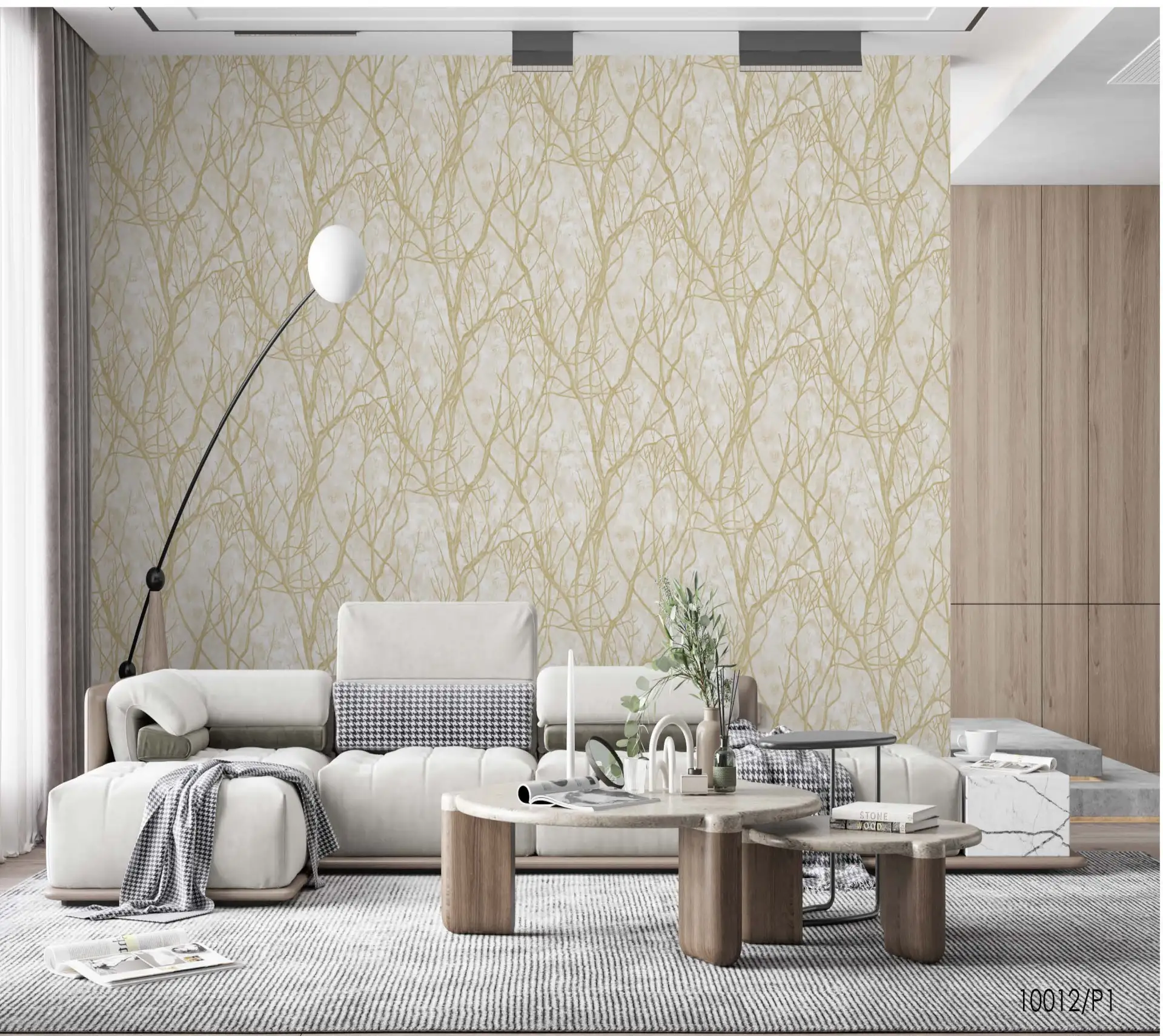 Alian Motif Wallpaper