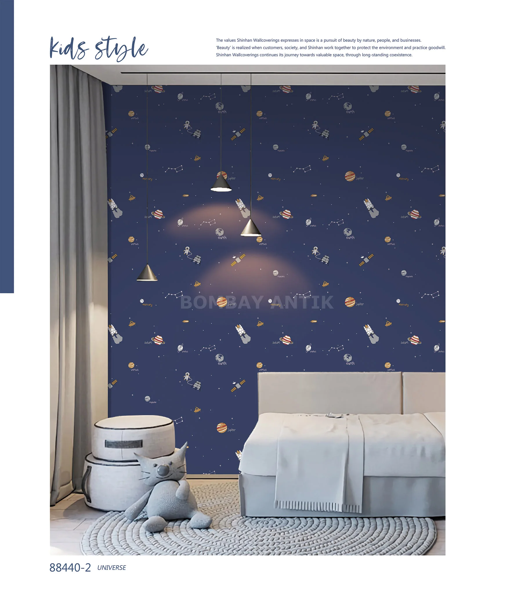 Palette Motif Korean Wallpaper