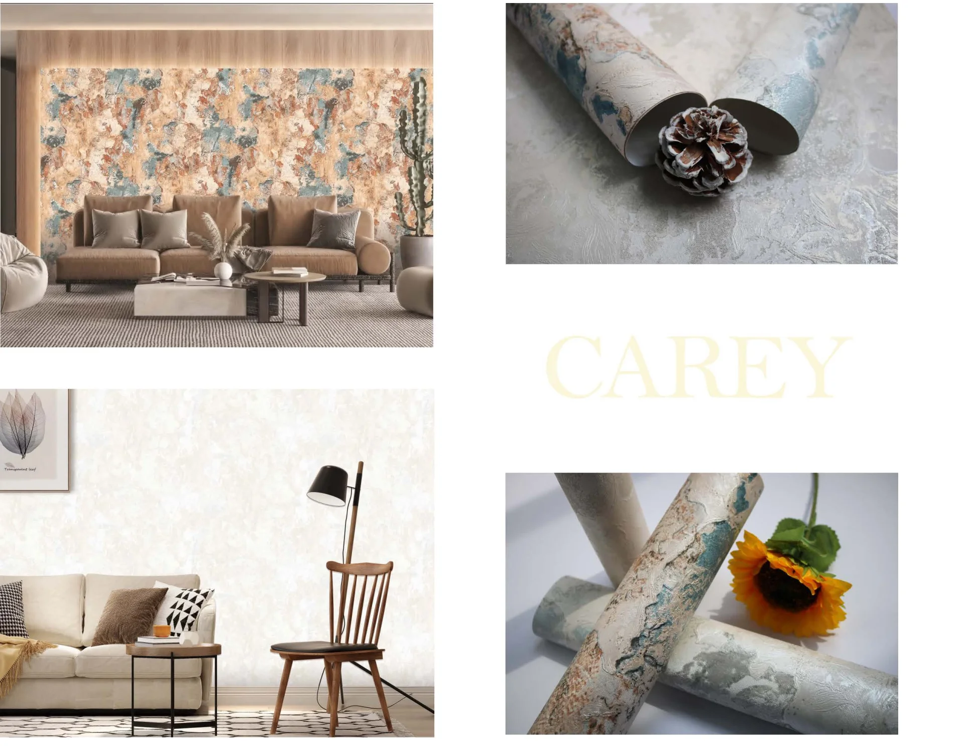 Carey Plain Wallpaper