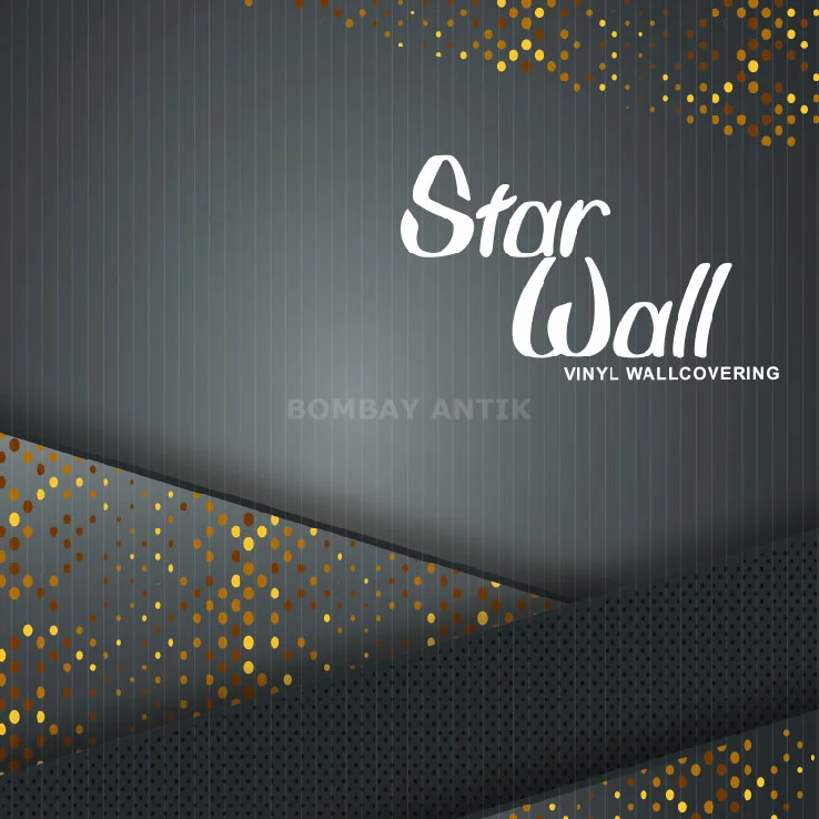 Star Wall Plain Wallpaper