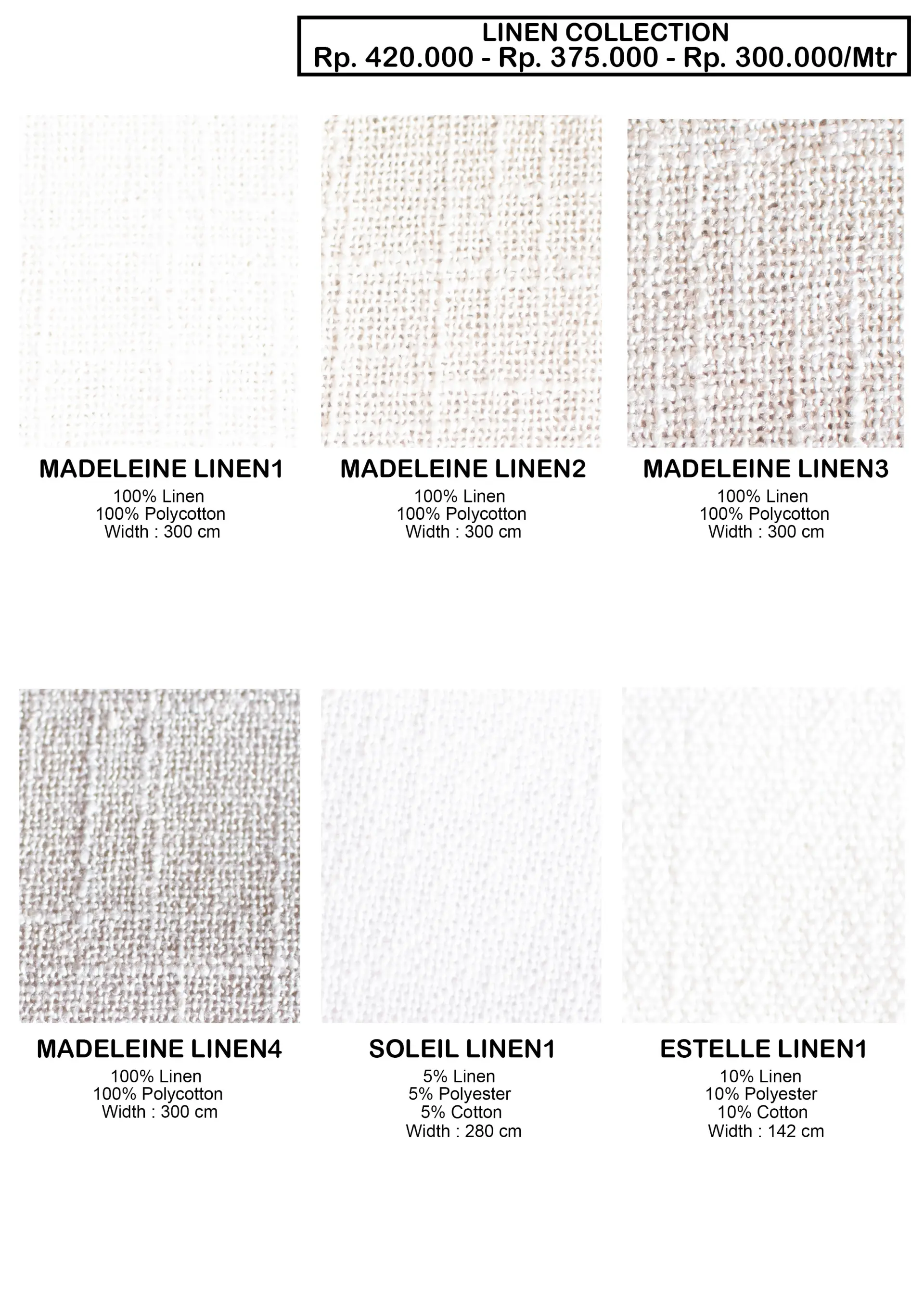 Linen Collection Gorden Linen