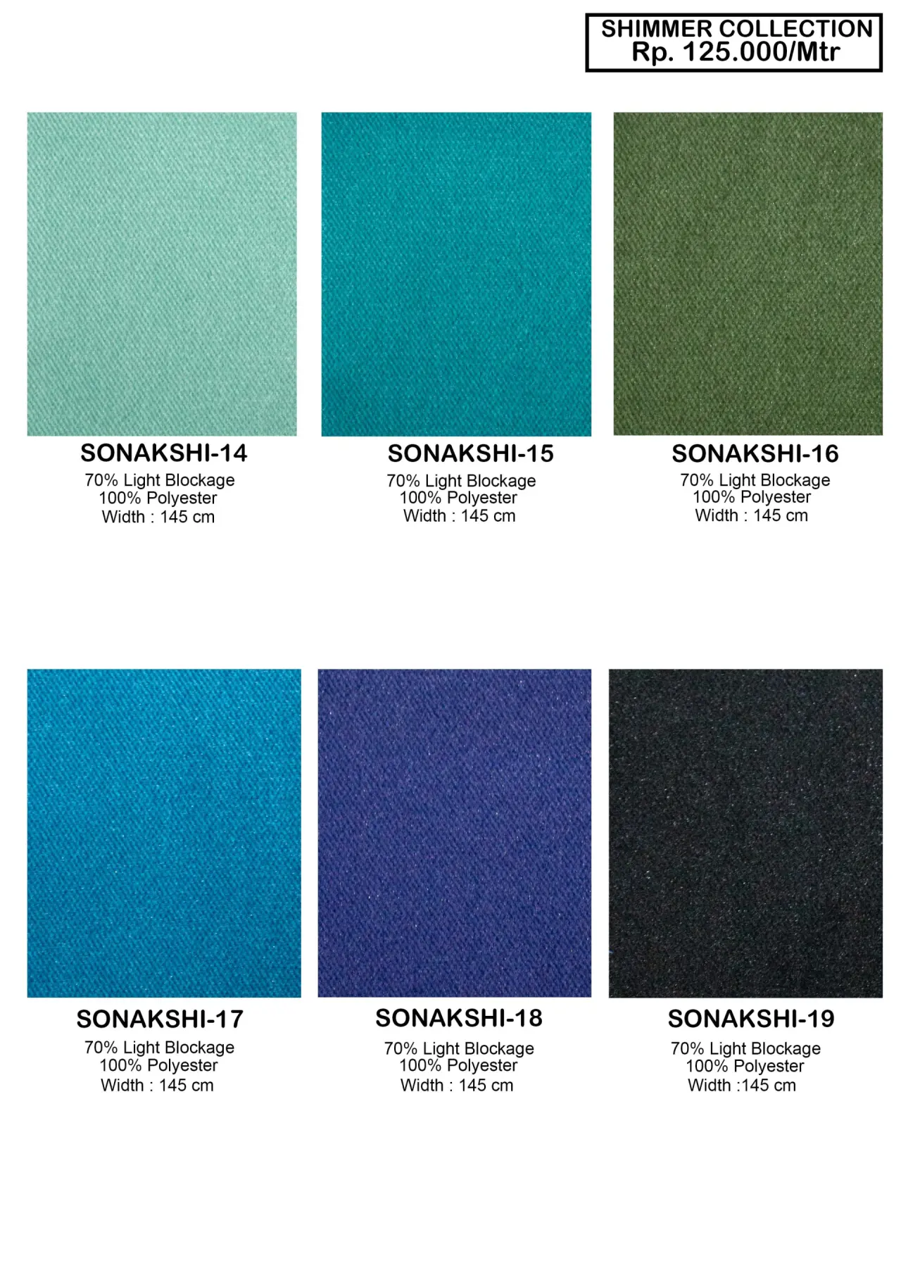 Shimmer Sofa Fabric