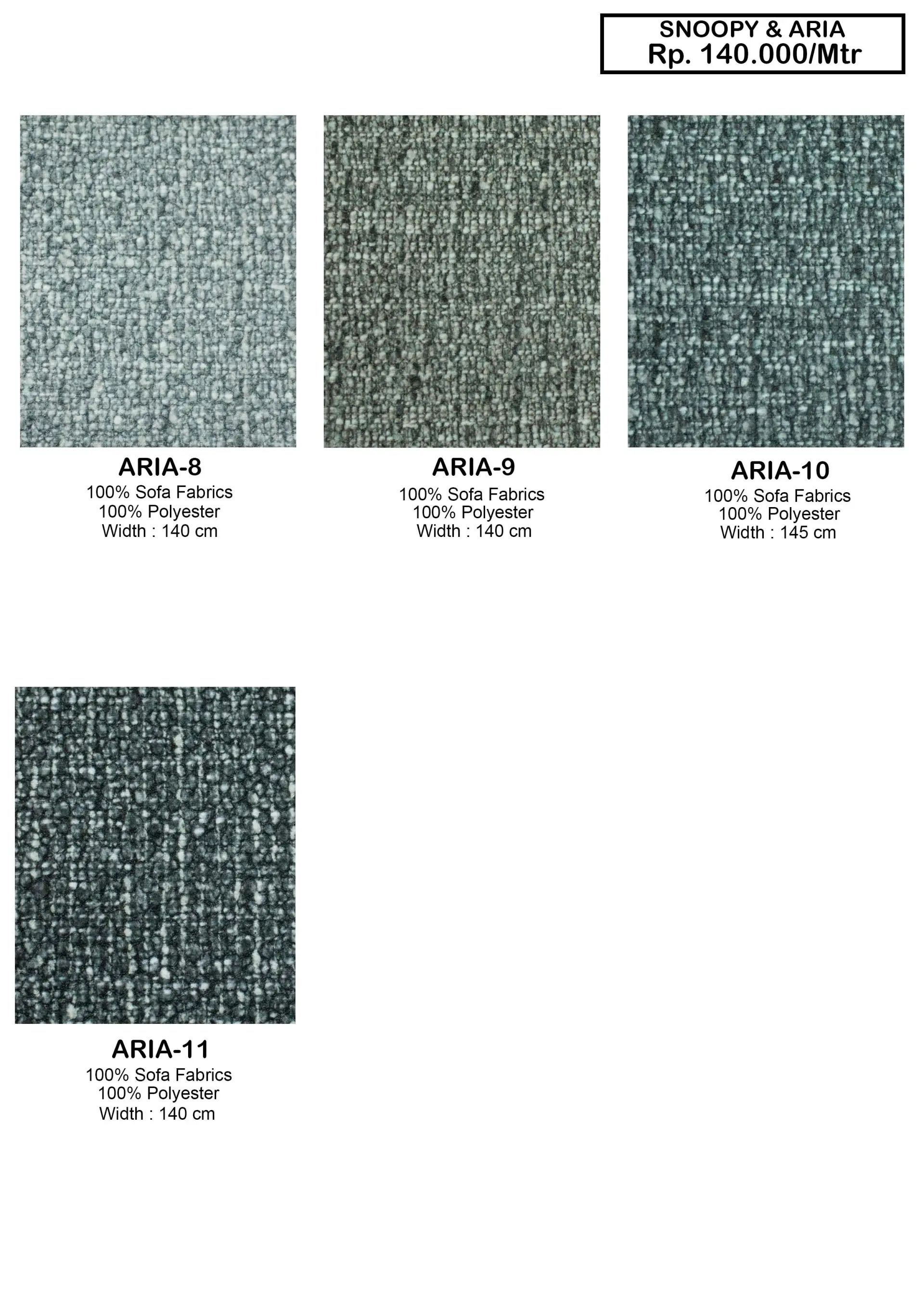 Dear Snoopy & Aria Sofa Fabric