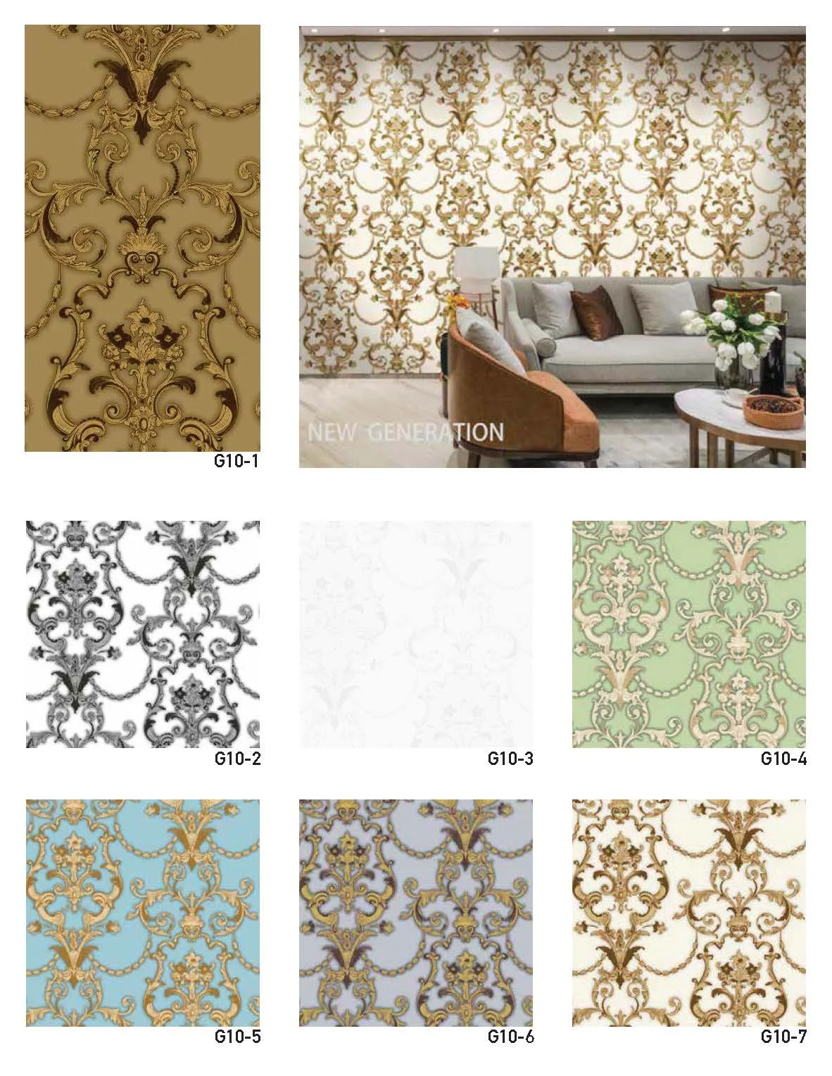 New Generation Motif Wallpaper