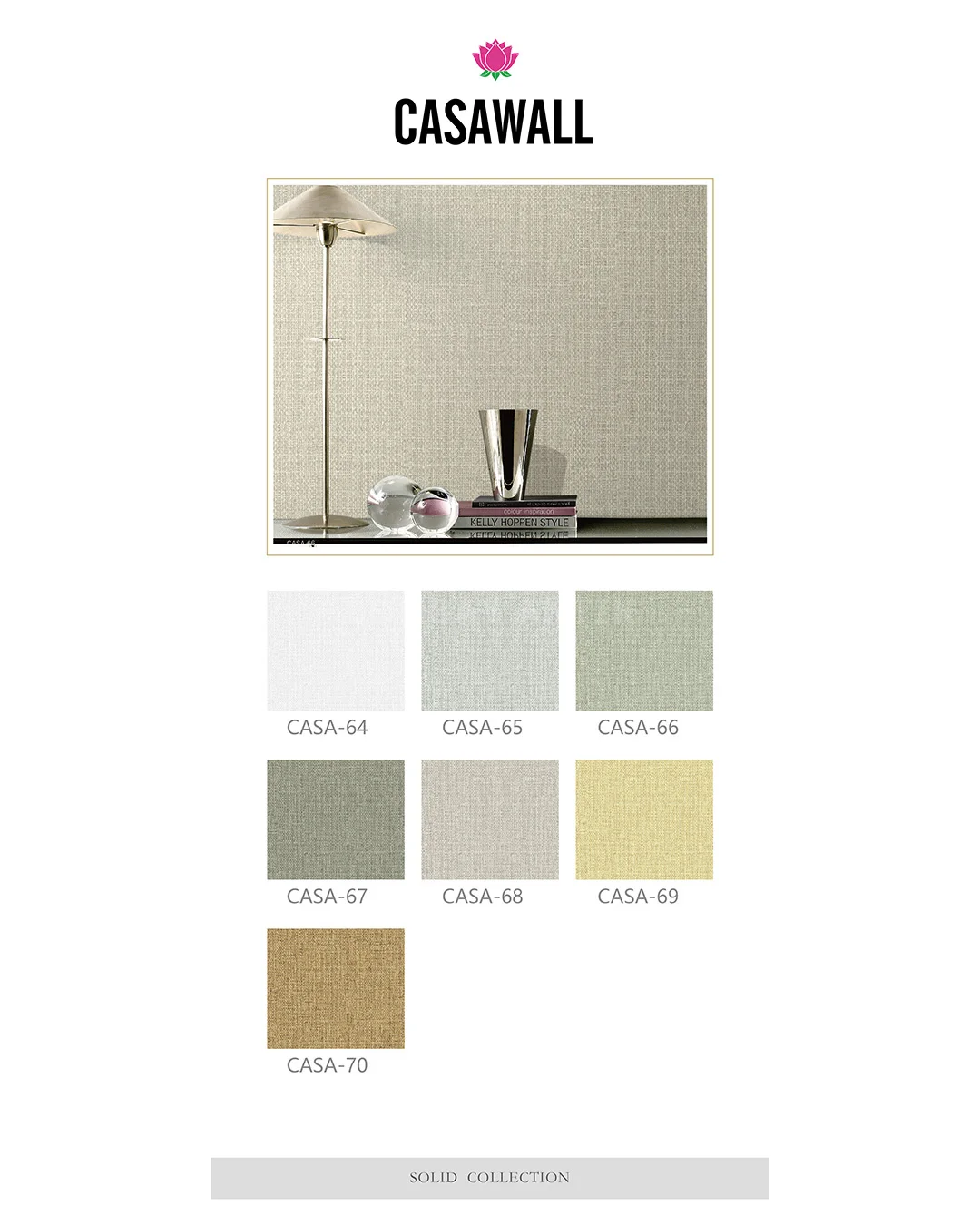 Casawall Plain Wallpaper