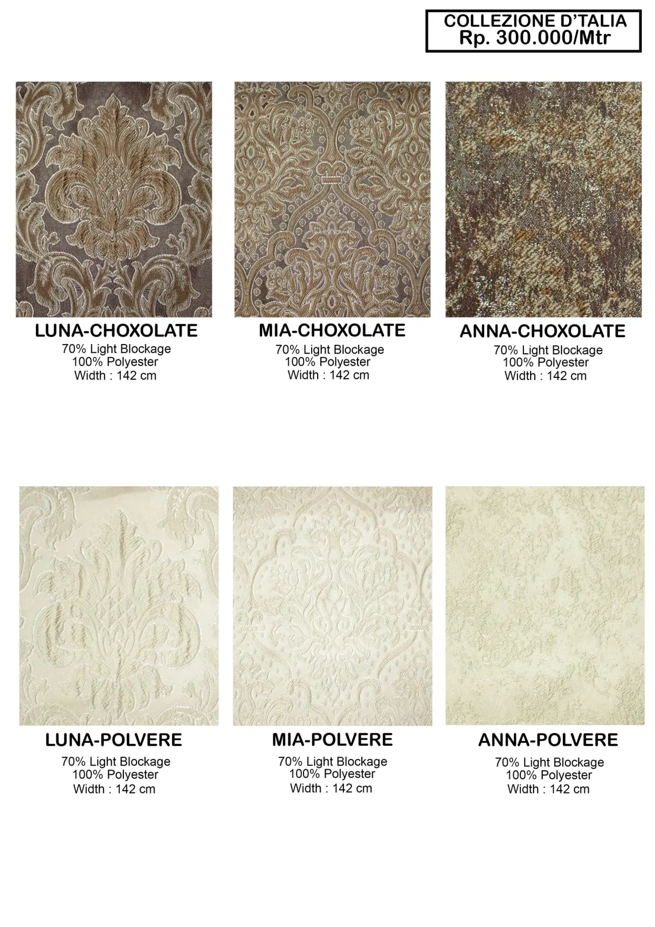 Collezione D'Talia Fancy Gorden