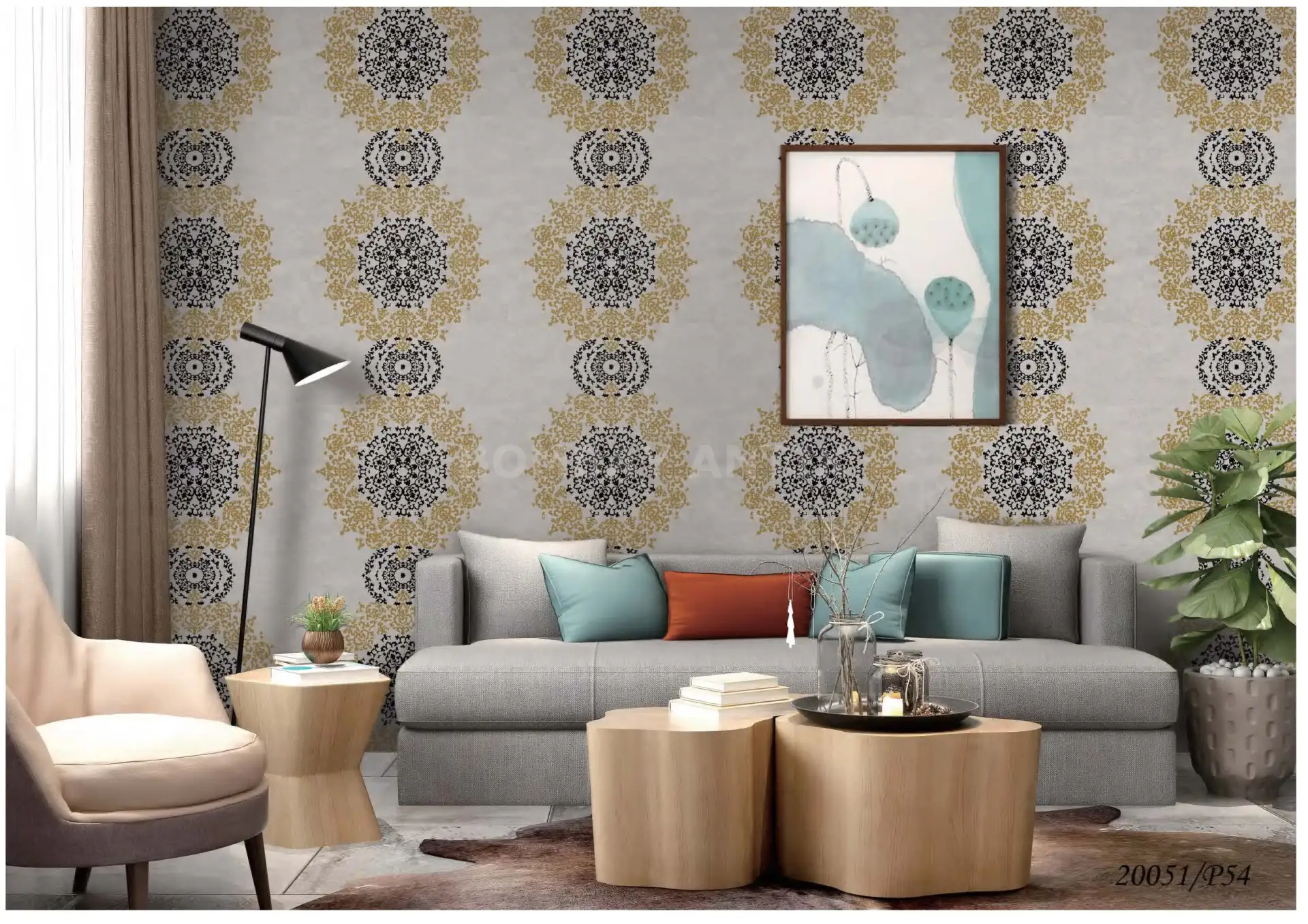 Bonita Motif Wallpaper