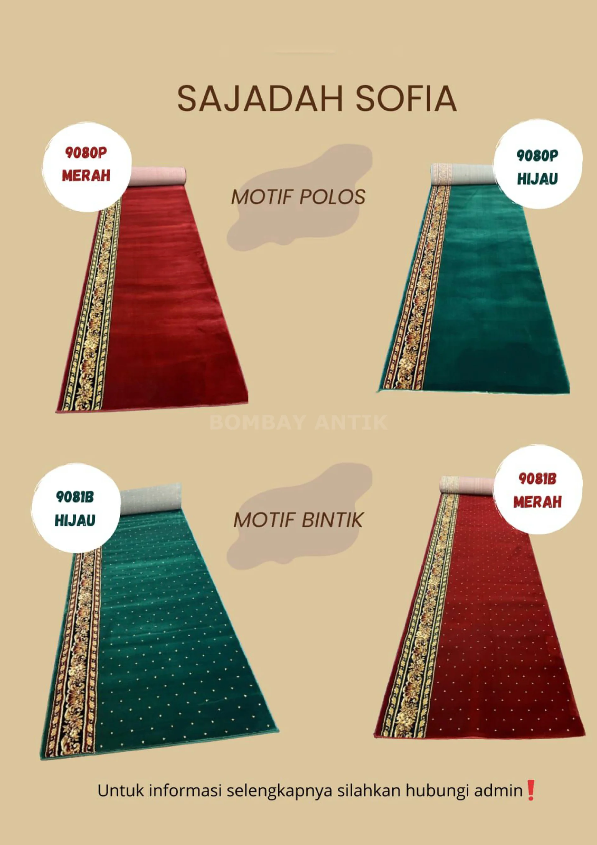 Karpet Sajadah Sofia