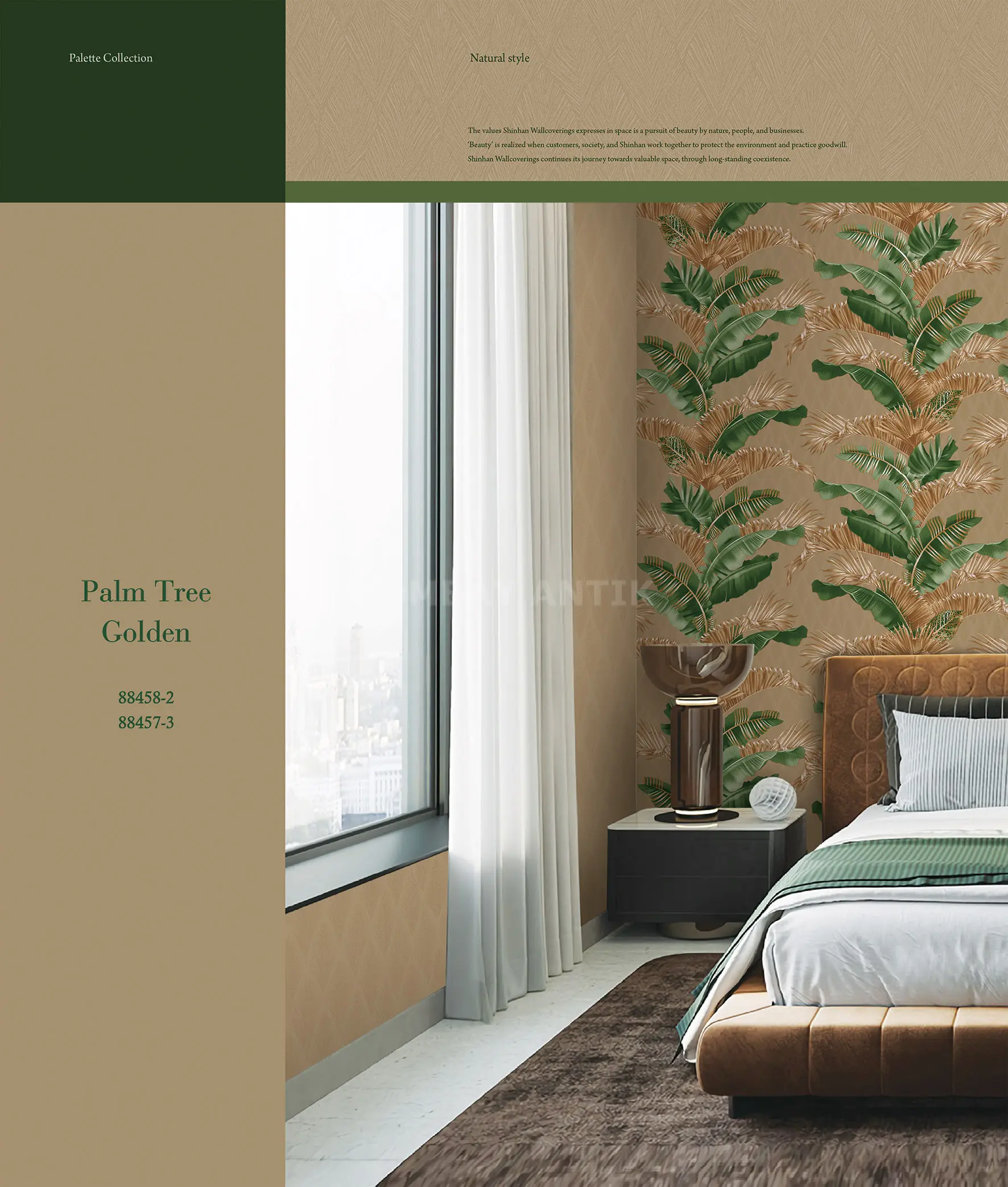 Palette Motif Korean Wallpaper