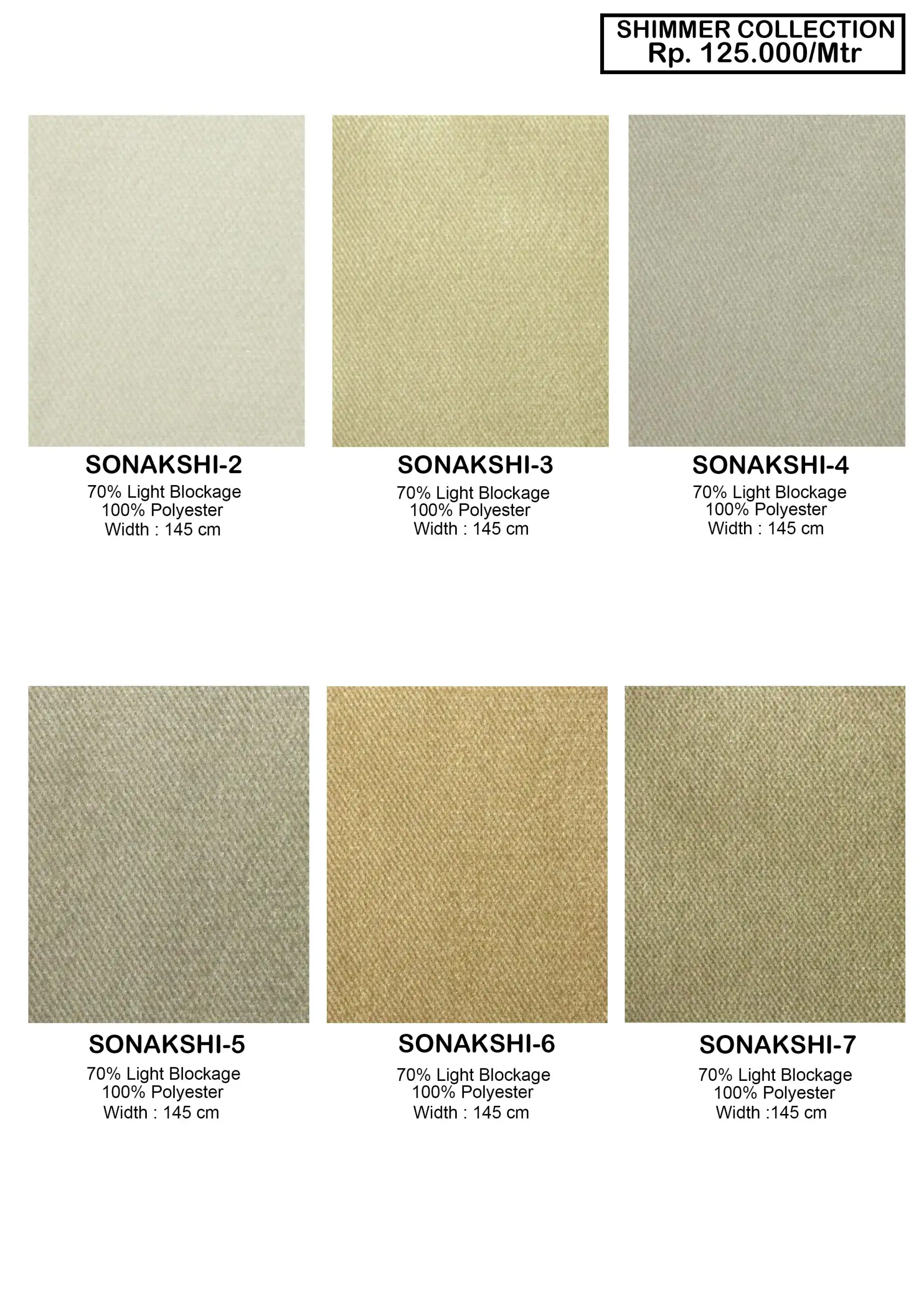 Shimmer Sofa Fabric