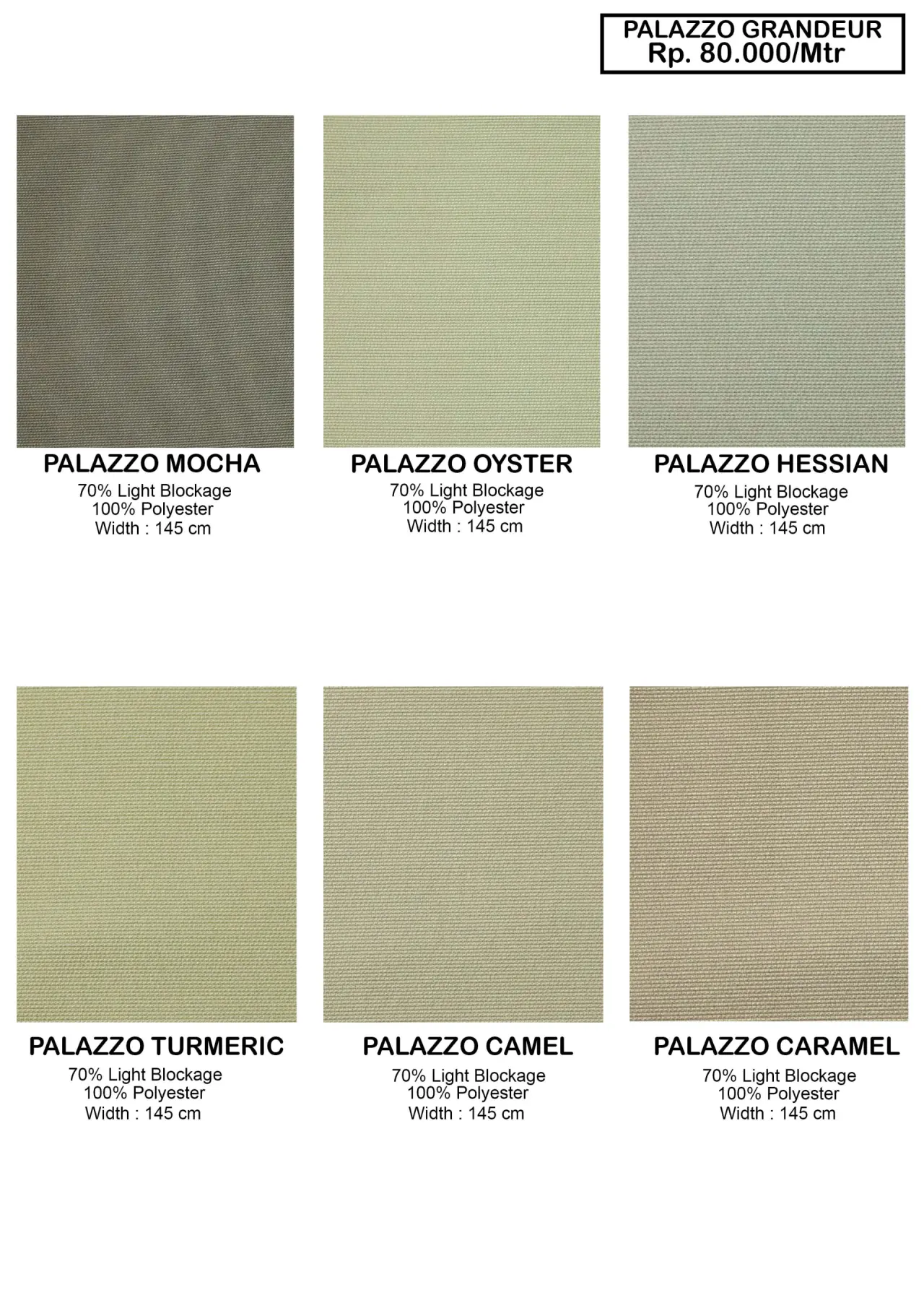 Pallazo Grandeur Dim Out Gorden