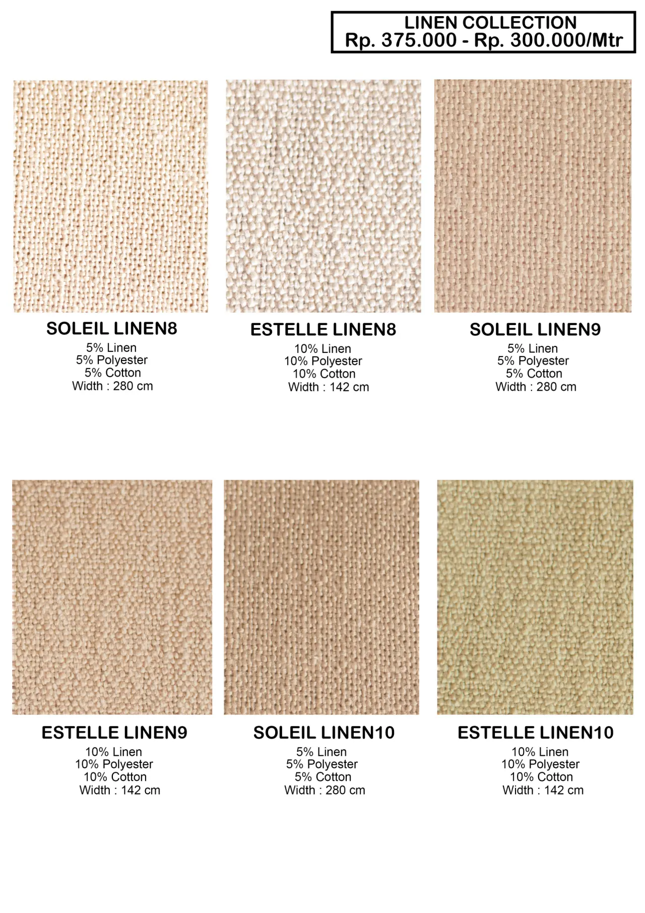 Linen Collection Gorden Linen