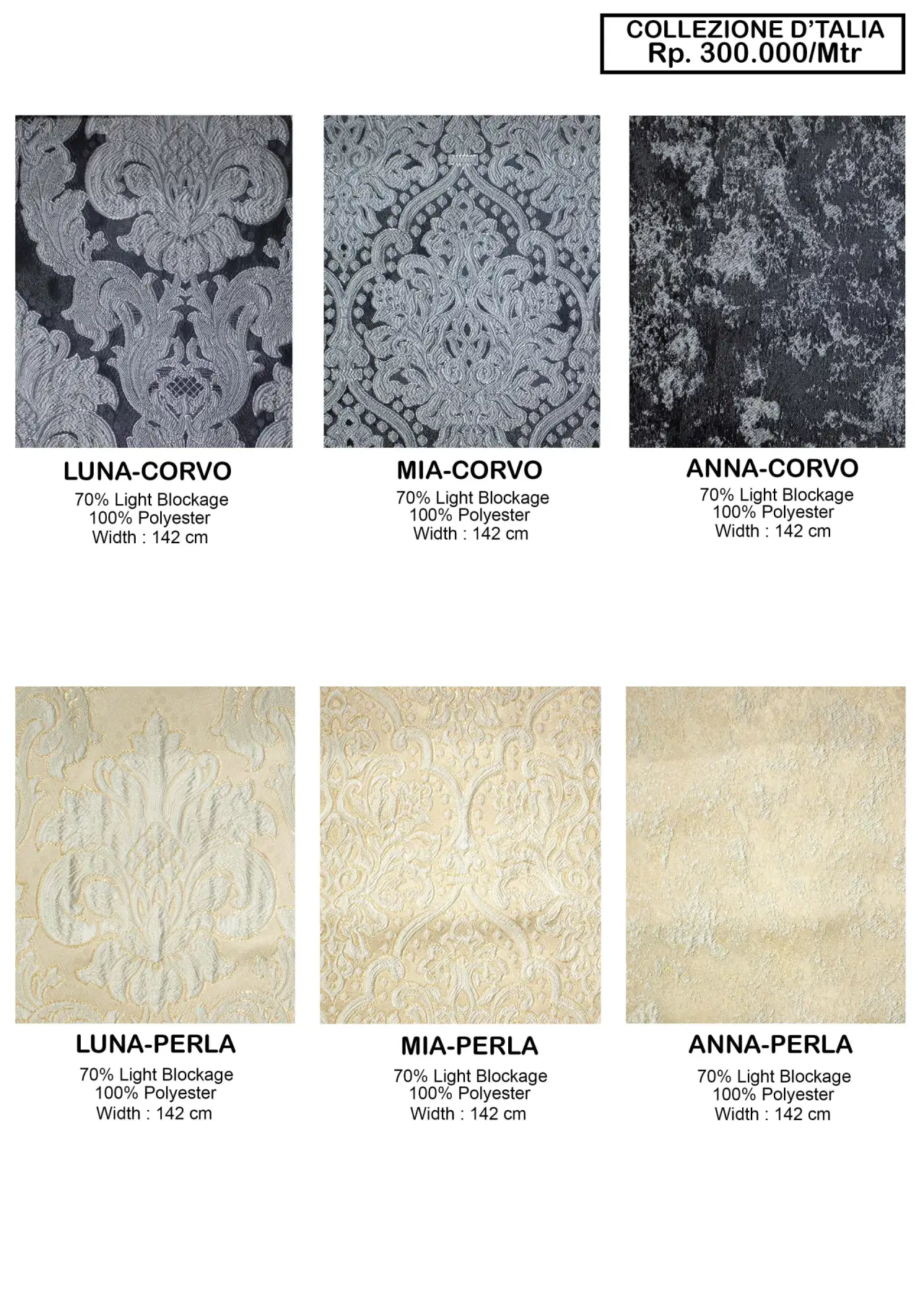 Collezione D'Talia Fancy Gorden