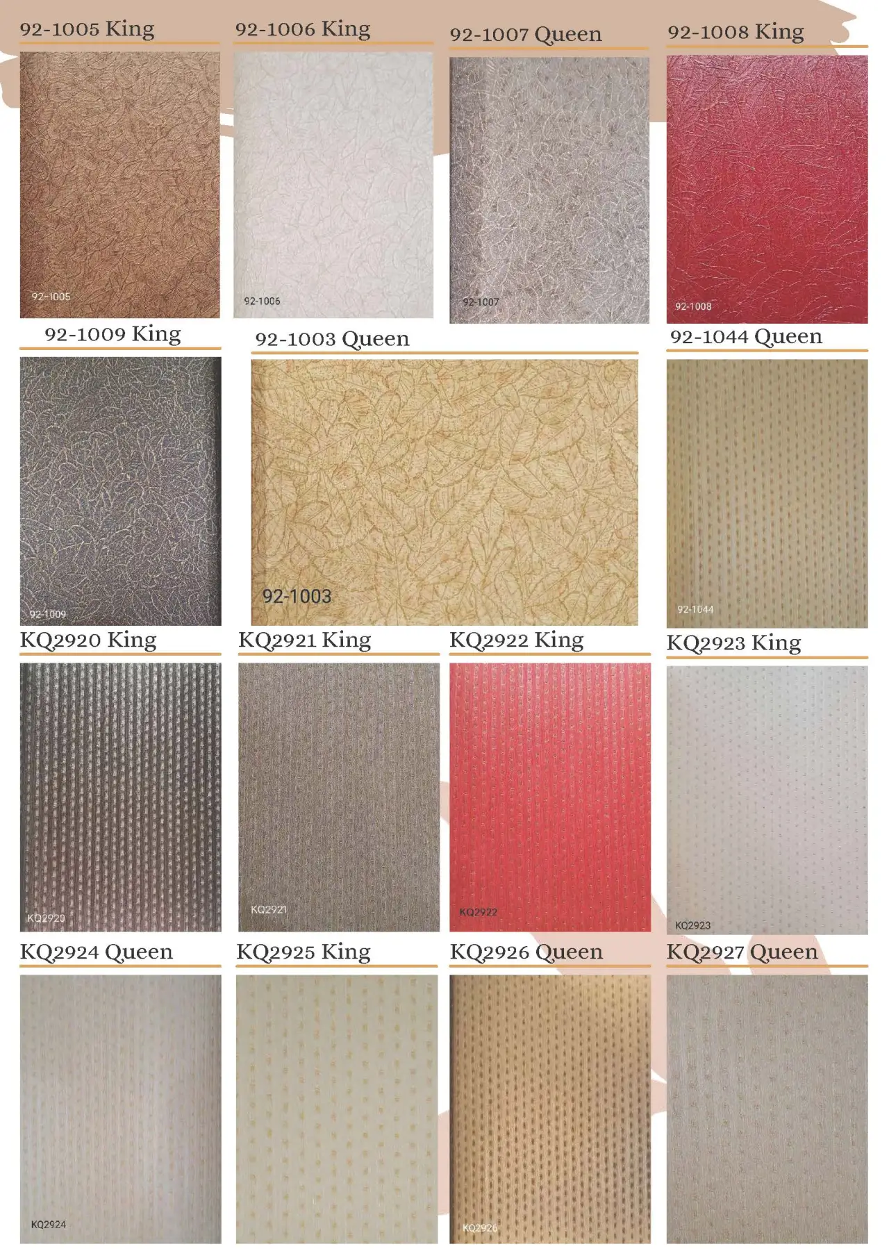 King & Queen Motif Wallpaper
