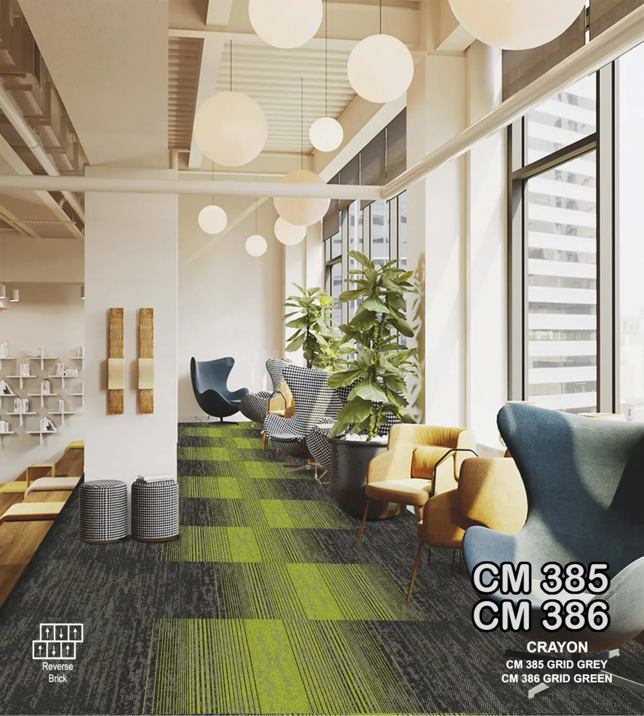 Crayon Carpet Tile