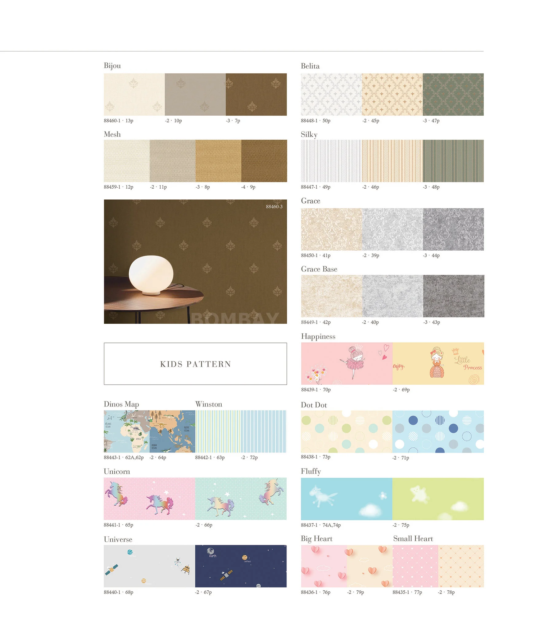 Palette Motif Korean Wallpaper