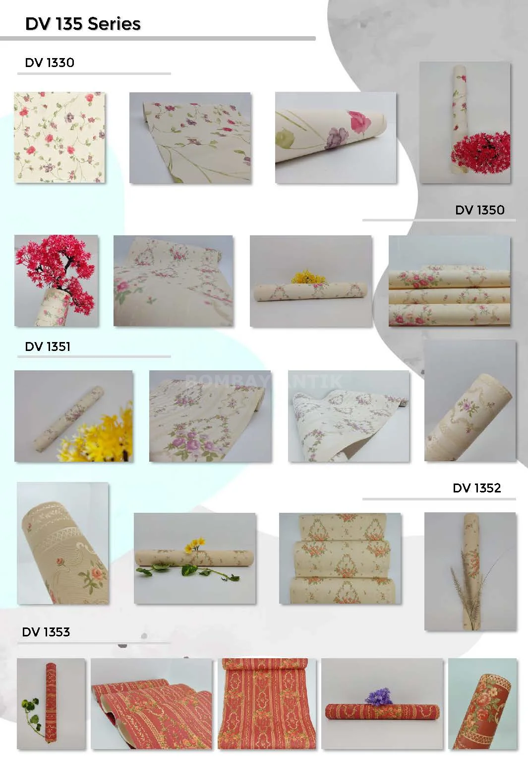 Diva Motif Wallpaper