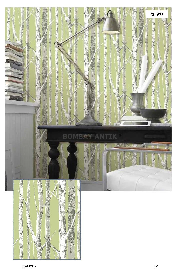 Glamour Motif Wallpaper