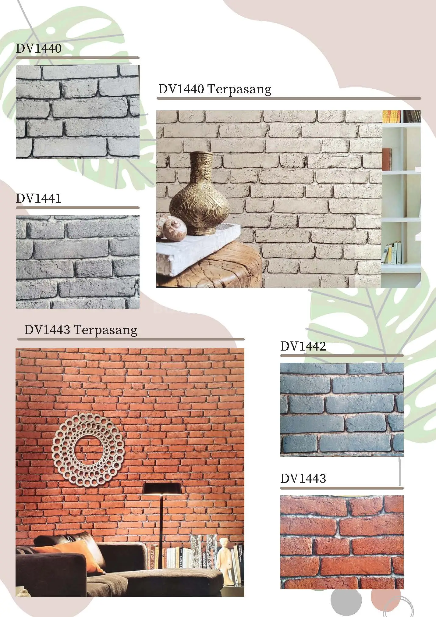 Rock Motif Wallpaper