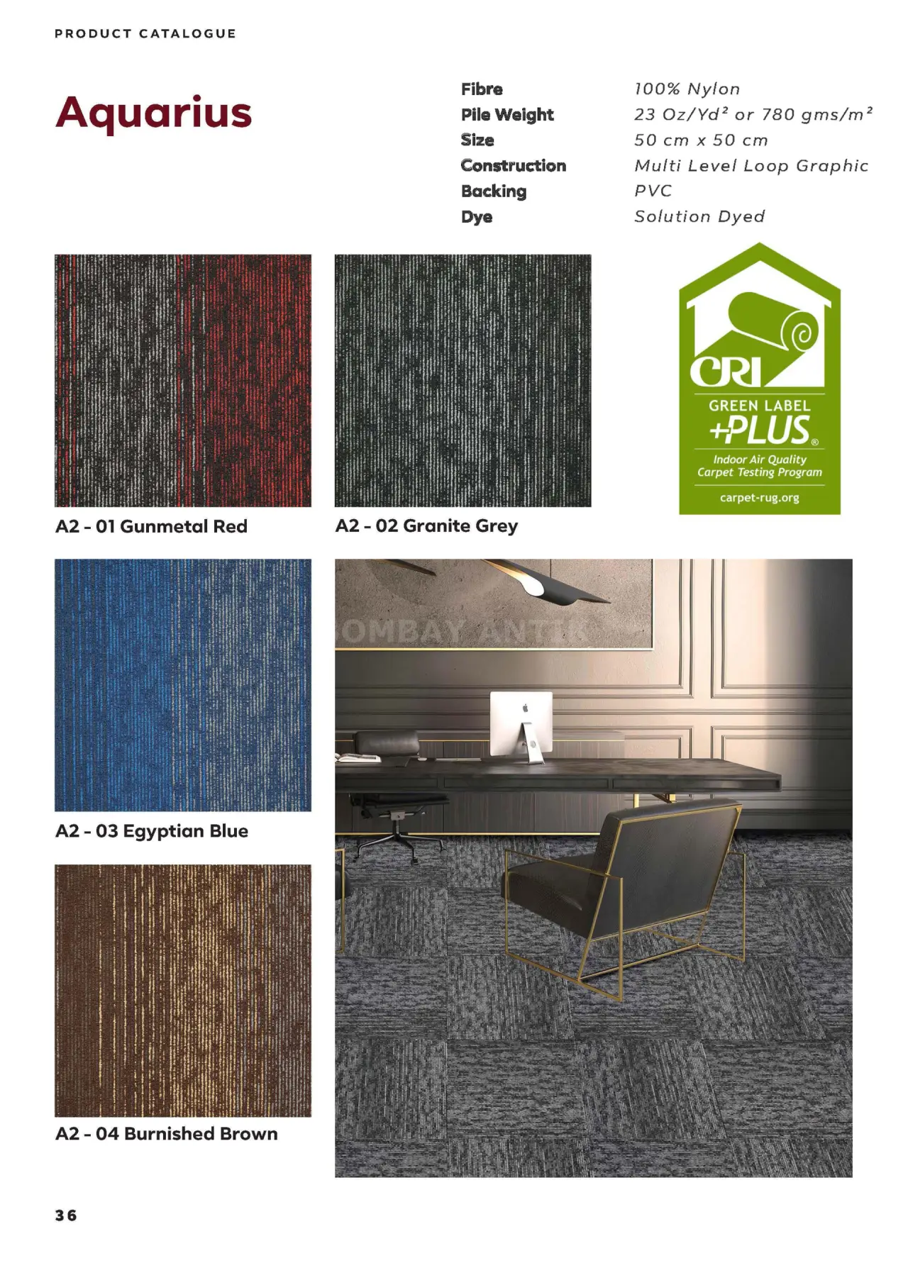 Aquarius Carpet Tile