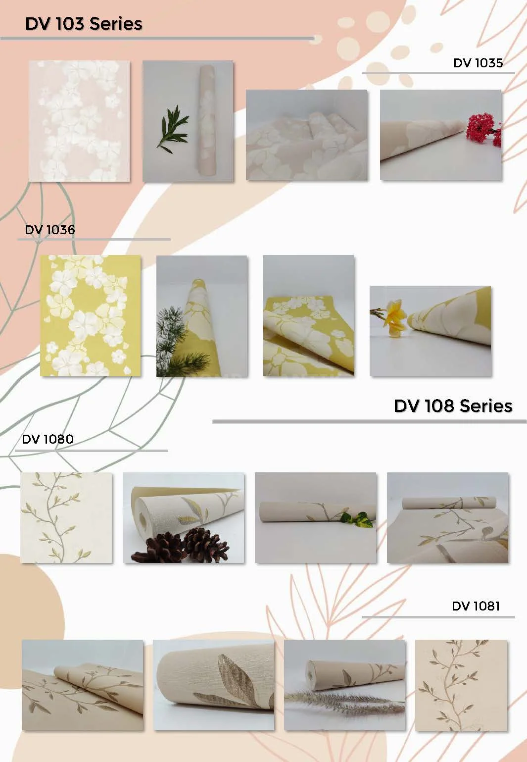 Diva Motif Wallpaper