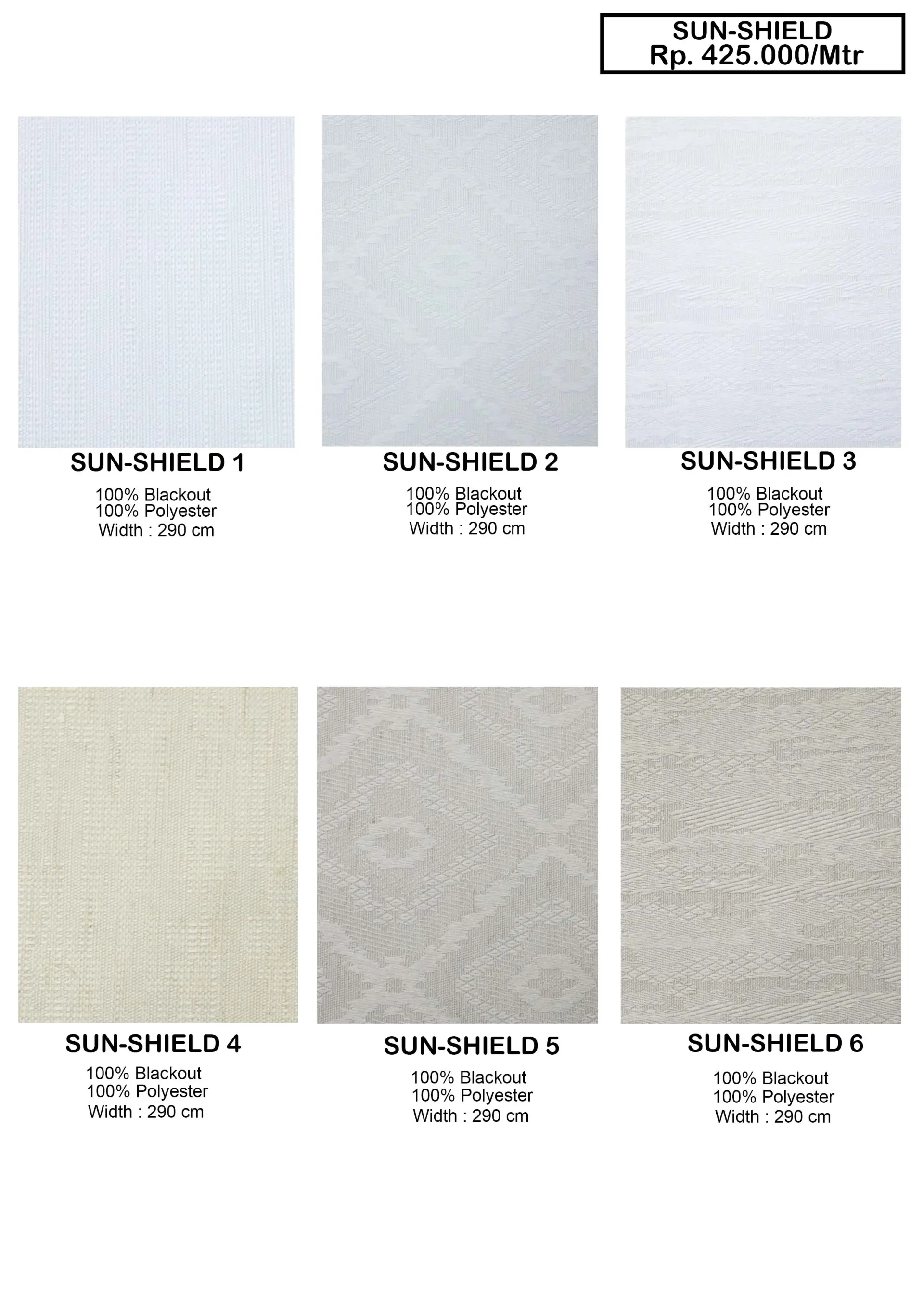 Sun Shield Black Out Gorden