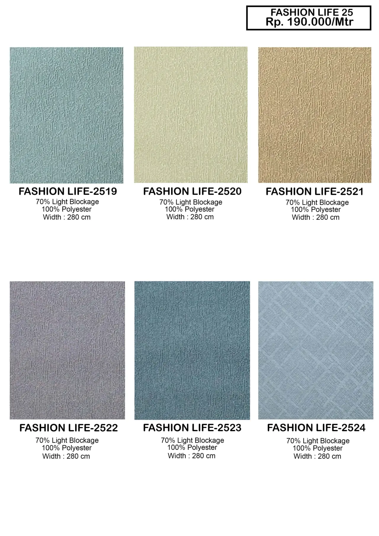 Fashion Life 25 Dim Out Gorden