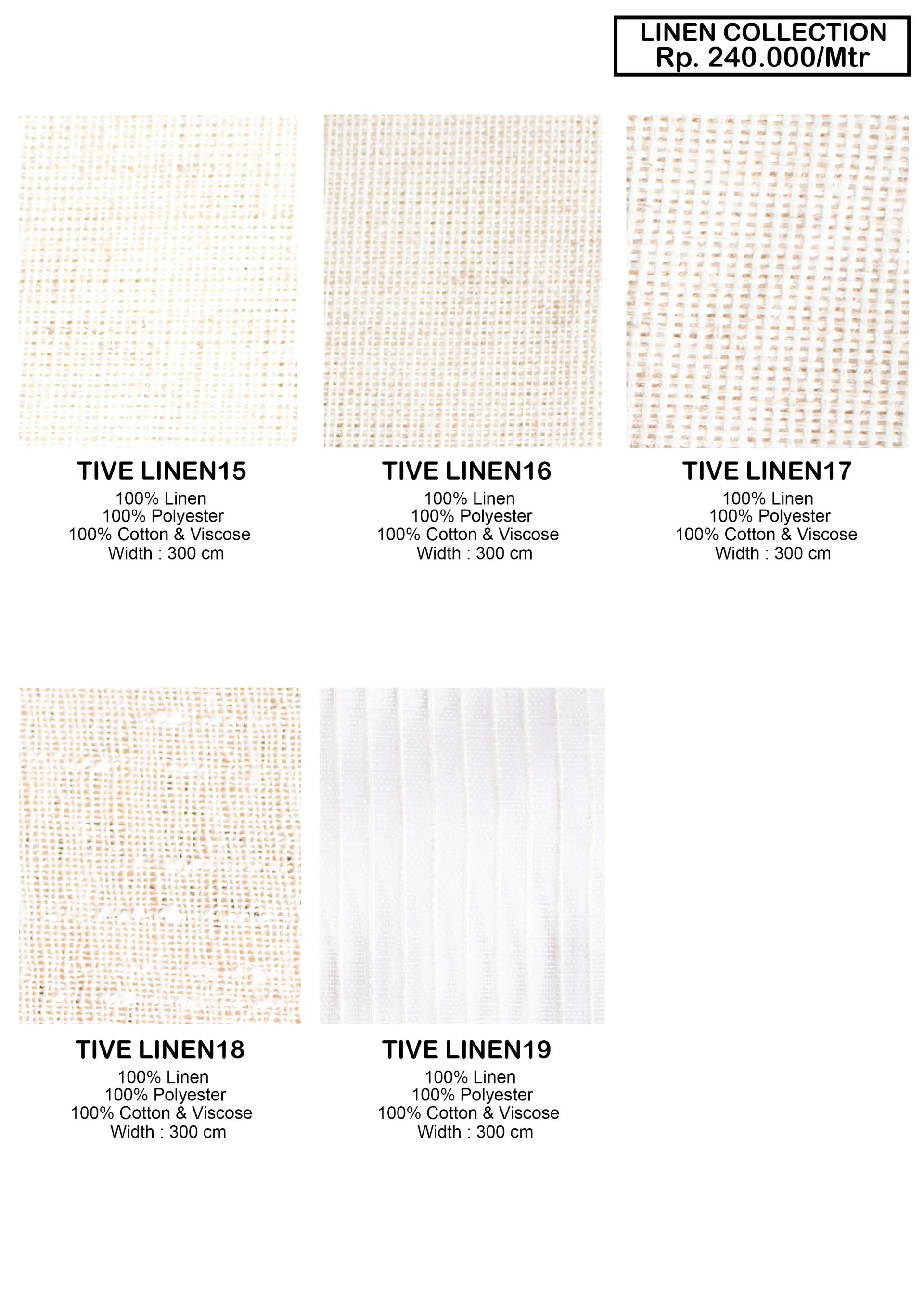 Linen Collection Gorden Linen