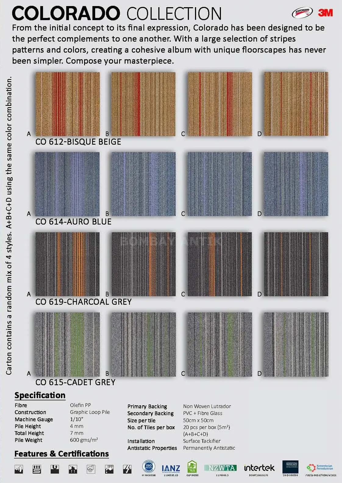 Colorado Carpet Tile