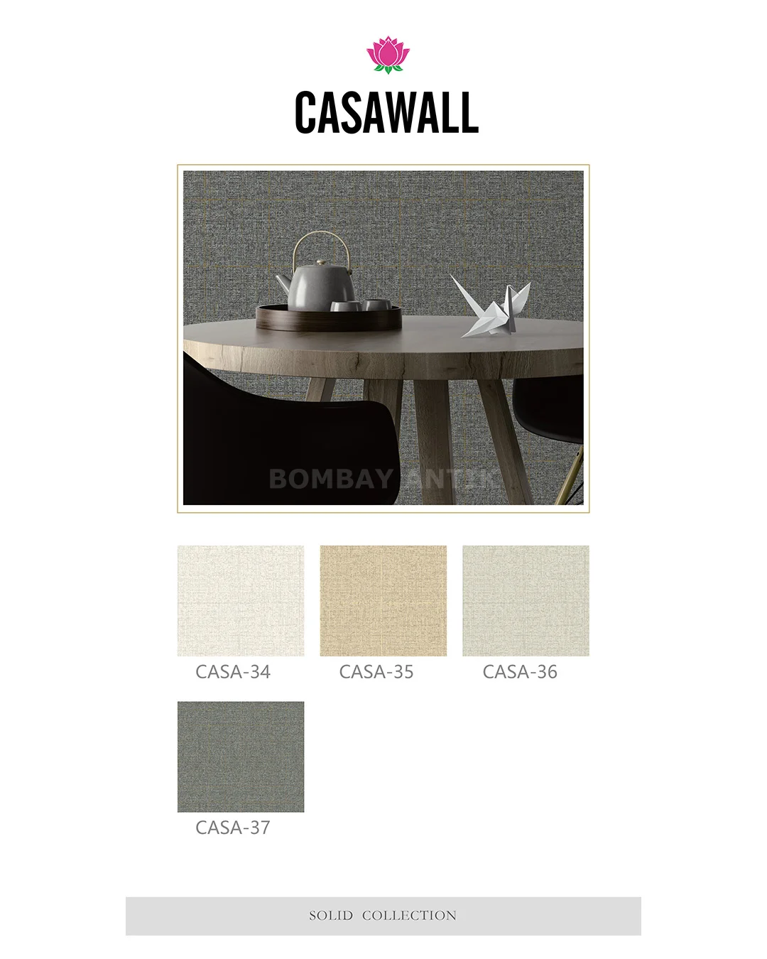 Casawall Plain Wallpaper