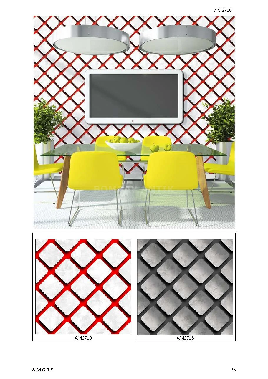 Amore Motif Wallpaper